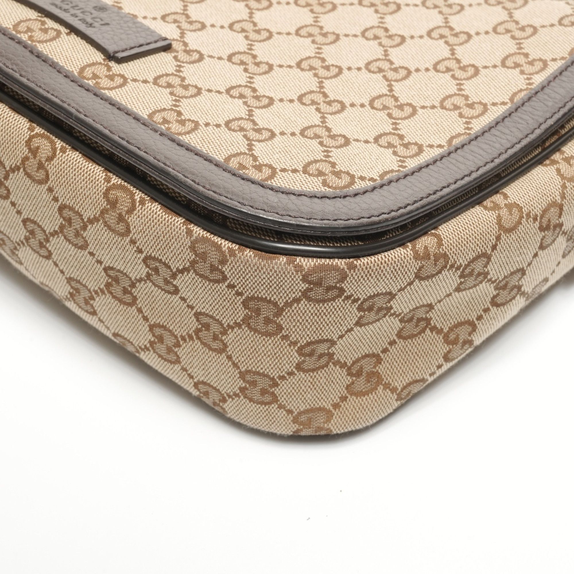 Gucci Gucci GG Canvas Shoulder Bag Brown WS26832 Size ONE SIZE - 7 Thumbnail