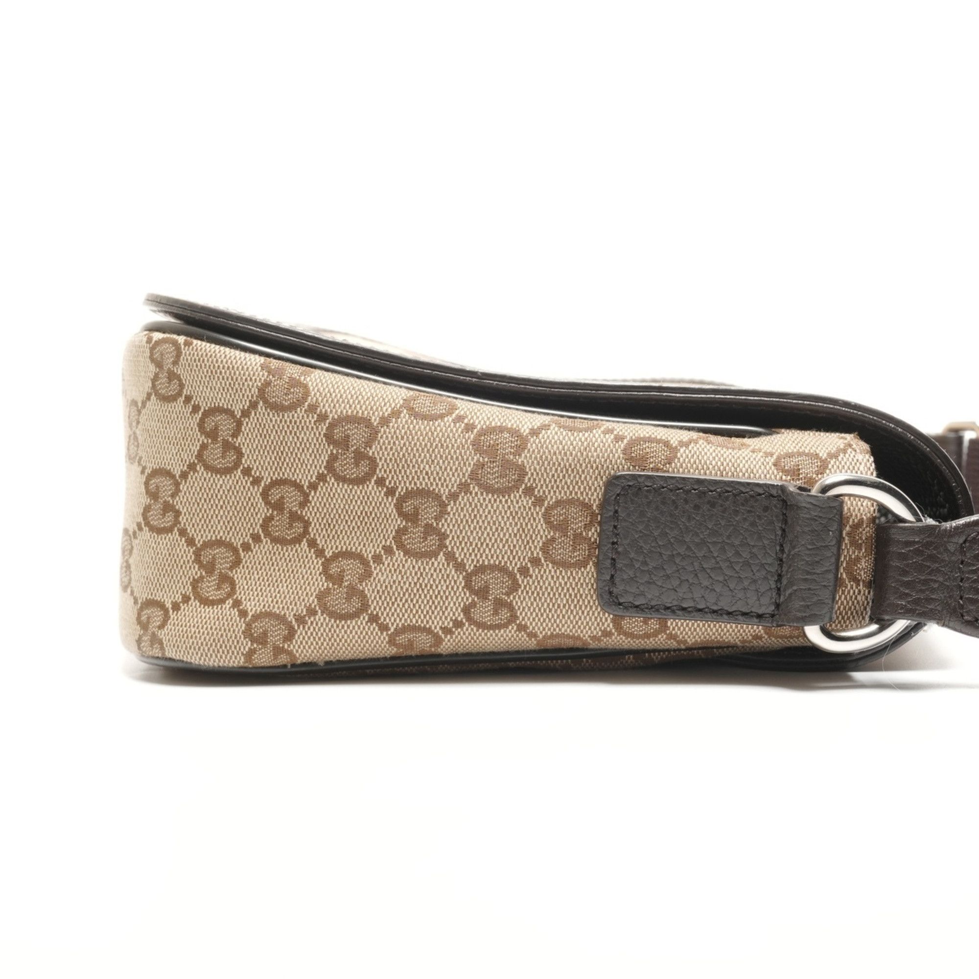 Gucci Gucci GG Canvas Shoulder Bag Brown WS26832 Size ONE SIZE - 5 Thumbnail