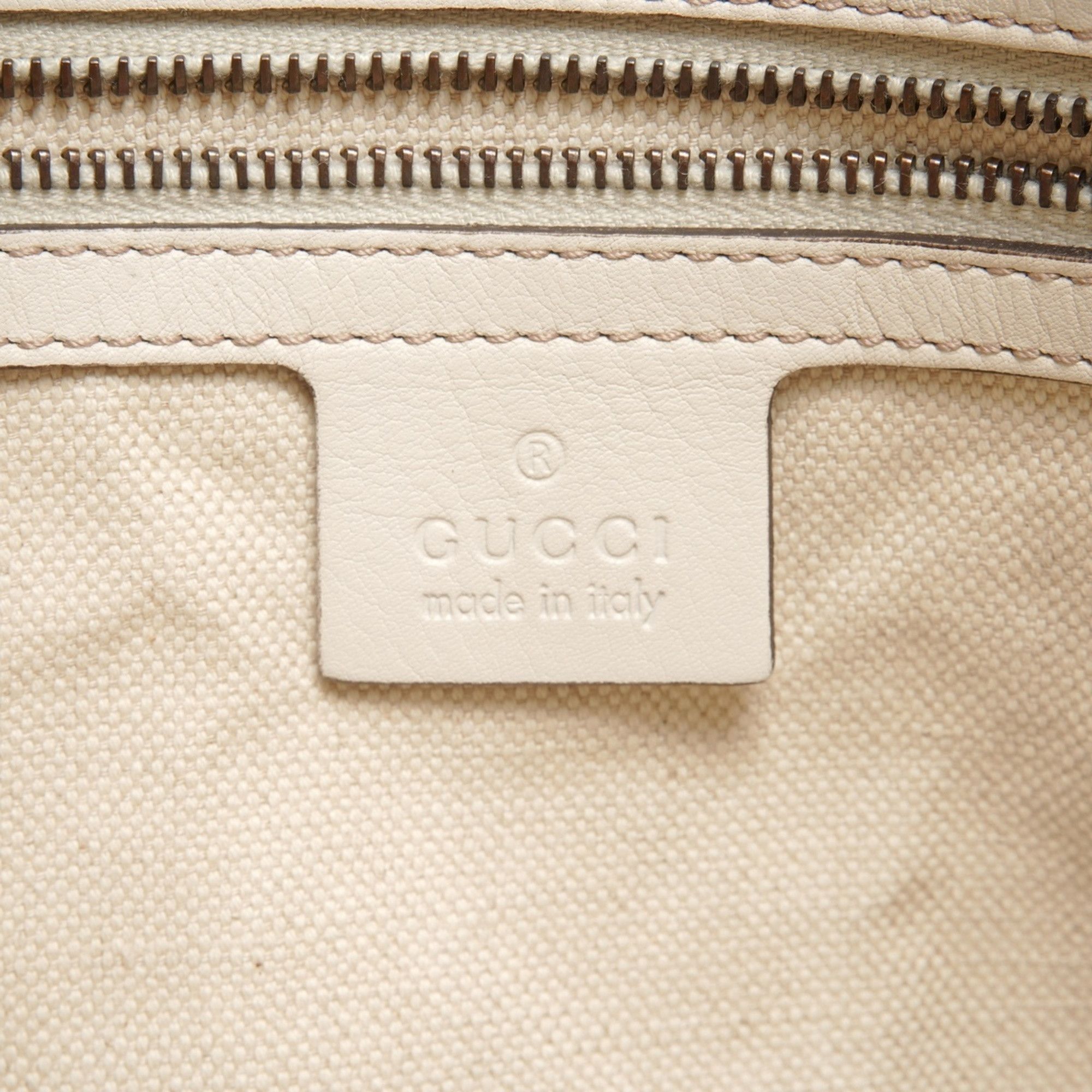 Gucci Gucci GG Marmont Leather Tote/Shoulder Bag, White, WS26426 Size ONE SIZE - 8 Thumbnail