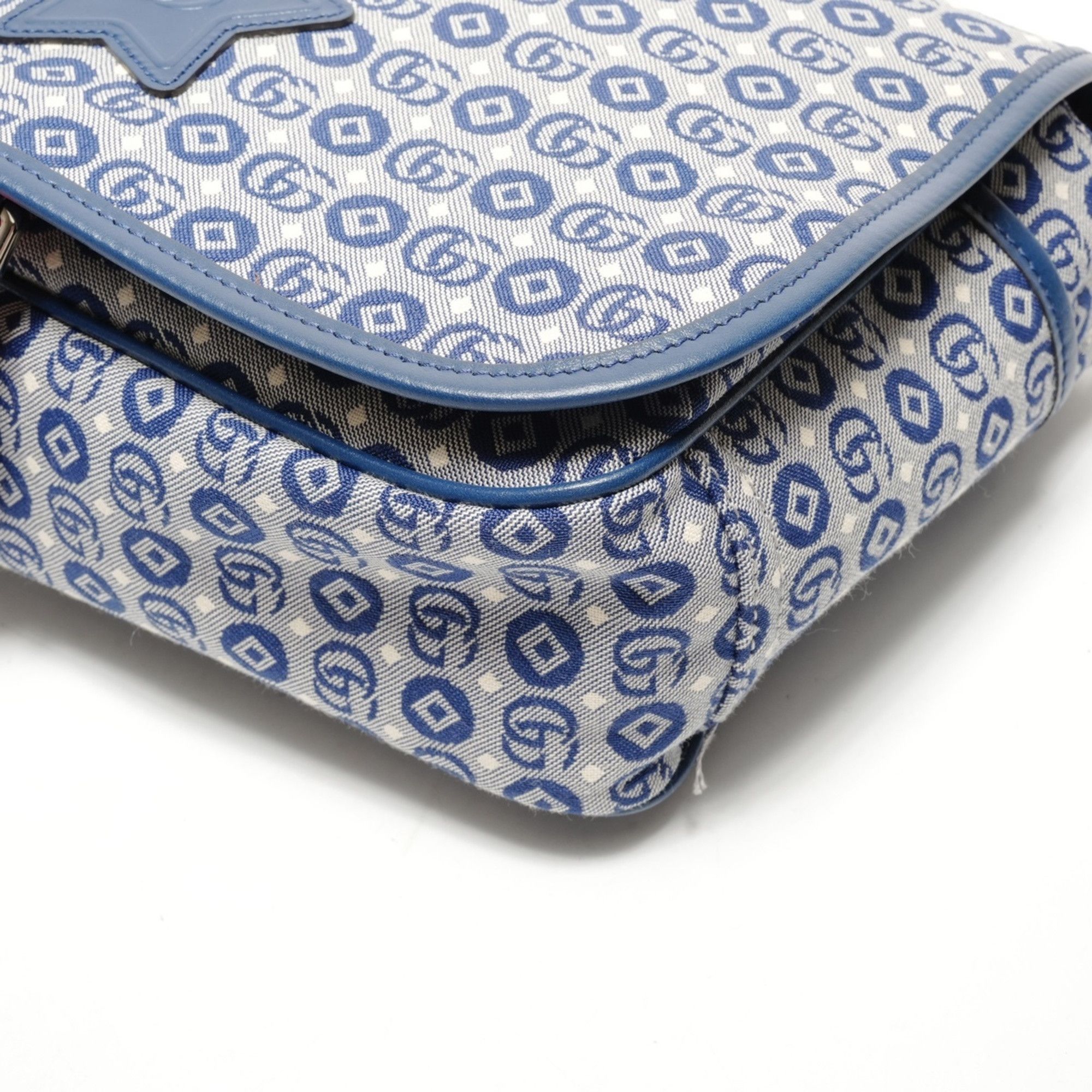 Gucci Gucci Children's Messenger Bag Shoulder Blue WS26377 Size ONE SIZE - 6 Thumbnail