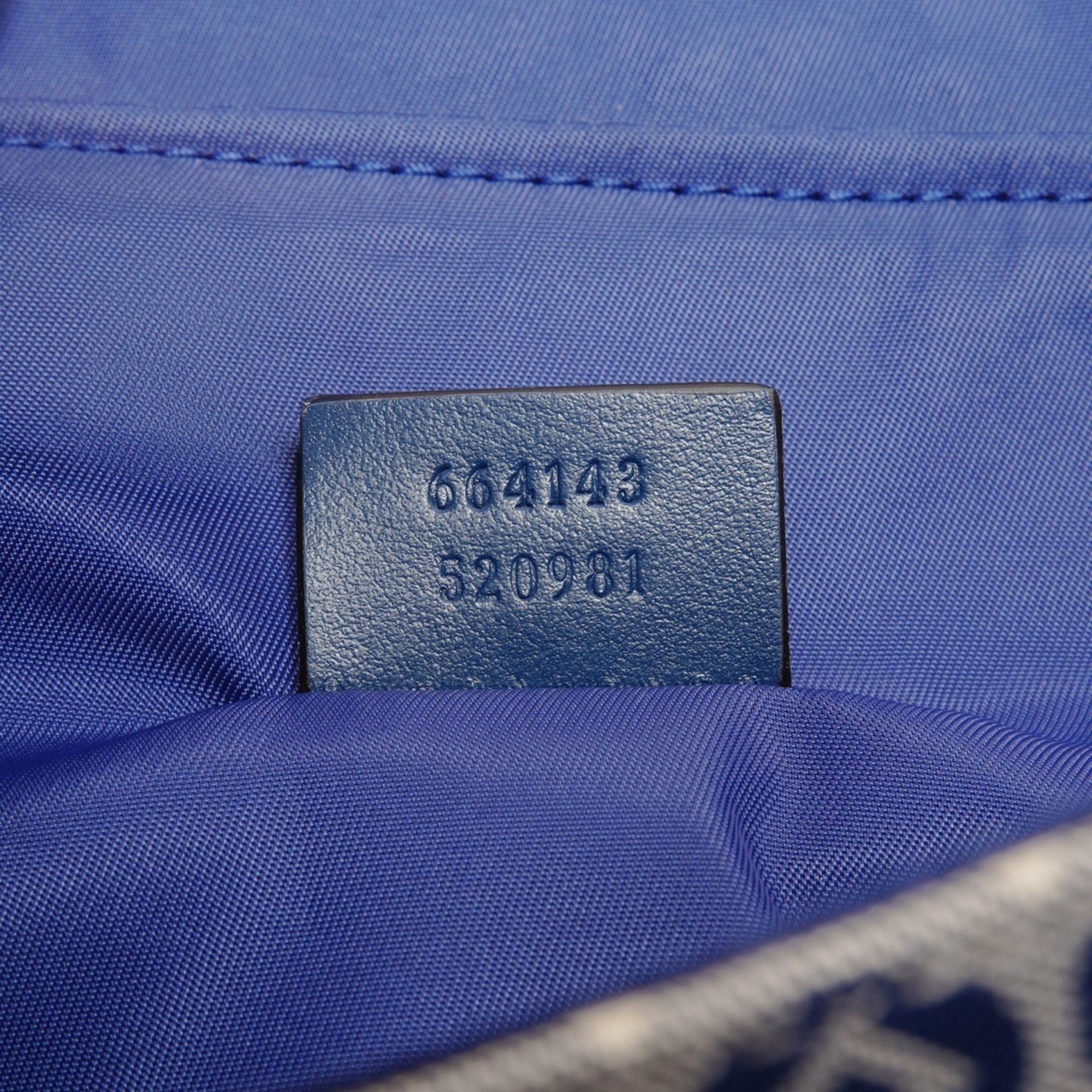 Gucci Gucci Children's Messenger Bag Shoulder Blue WS26377 Size ONE SIZE - 10 Thumbnail