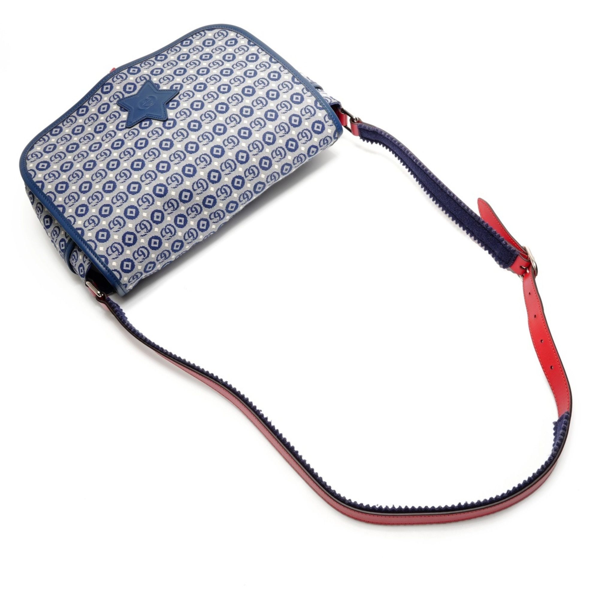 Gucci Gucci Children's Messenger Bag Shoulder Blue WS26377 Size ONE SIZE - 8 Thumbnail