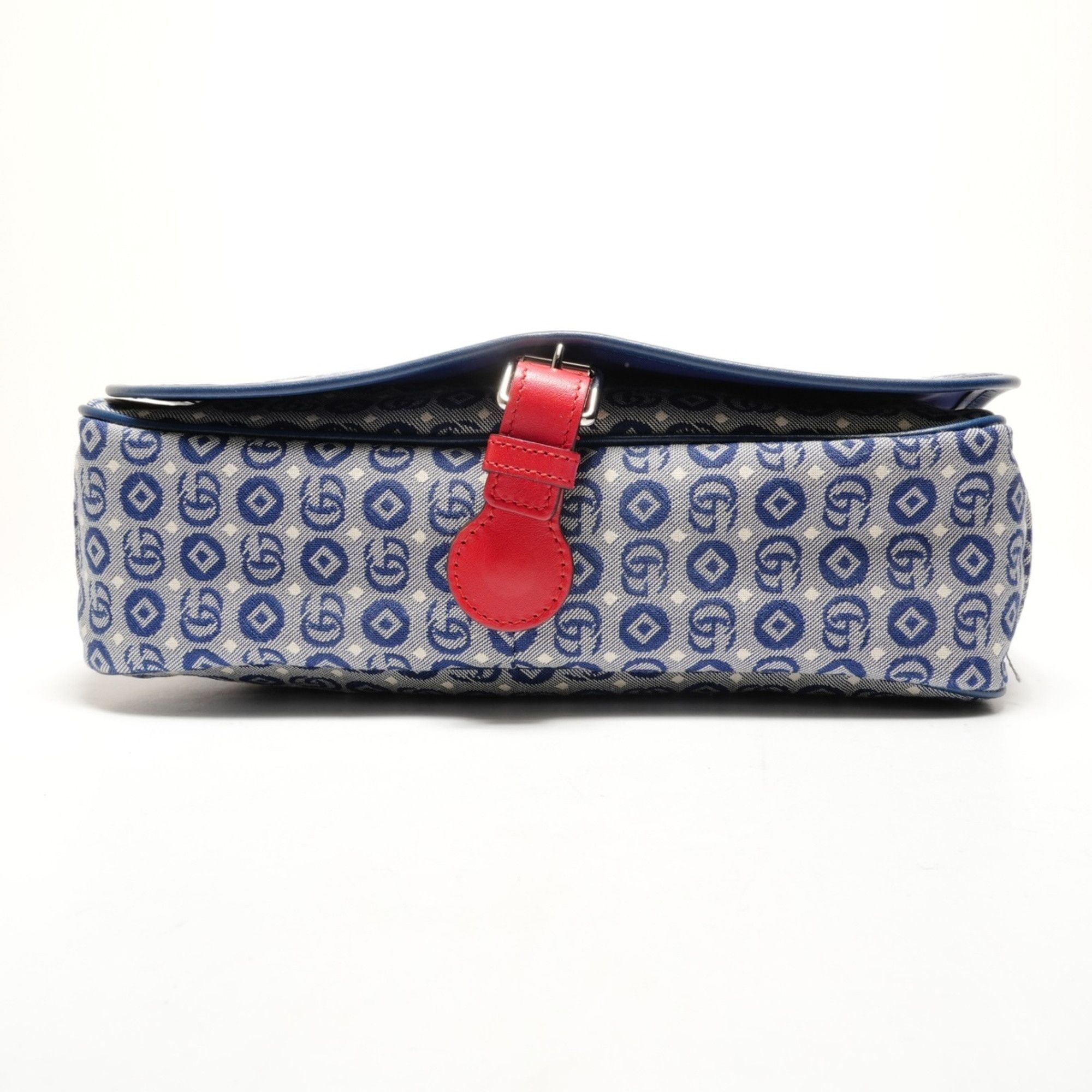 Gucci Gucci Children's Messenger Bag Shoulder Blue WS26377 Size ONE SIZE - 7 Thumbnail