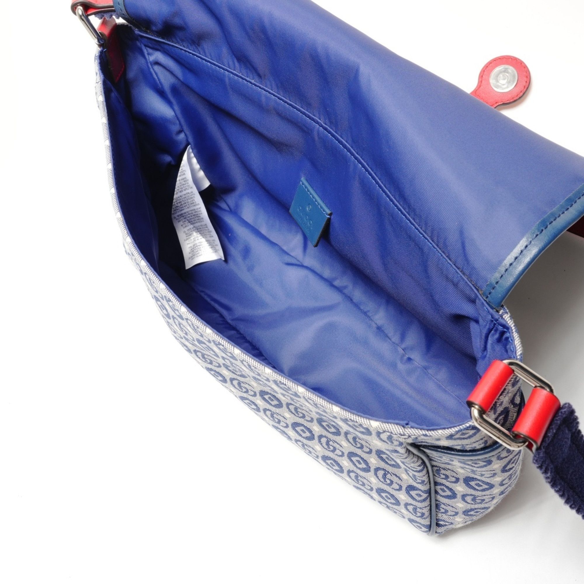 Gucci Gucci Children's Messenger Bag Shoulder Blue WS26377 Size ONE SIZE - 11 Thumbnail