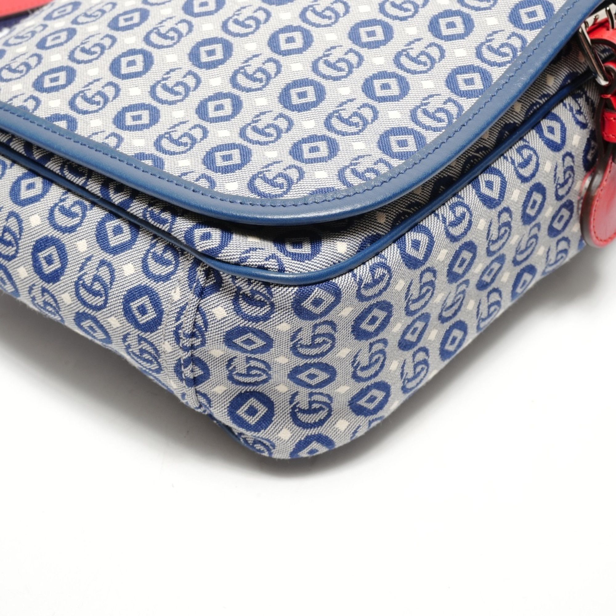 Gucci Gucci Children's Messenger Bag Shoulder Blue WS26377 Size ONE SIZE - 5 Thumbnail