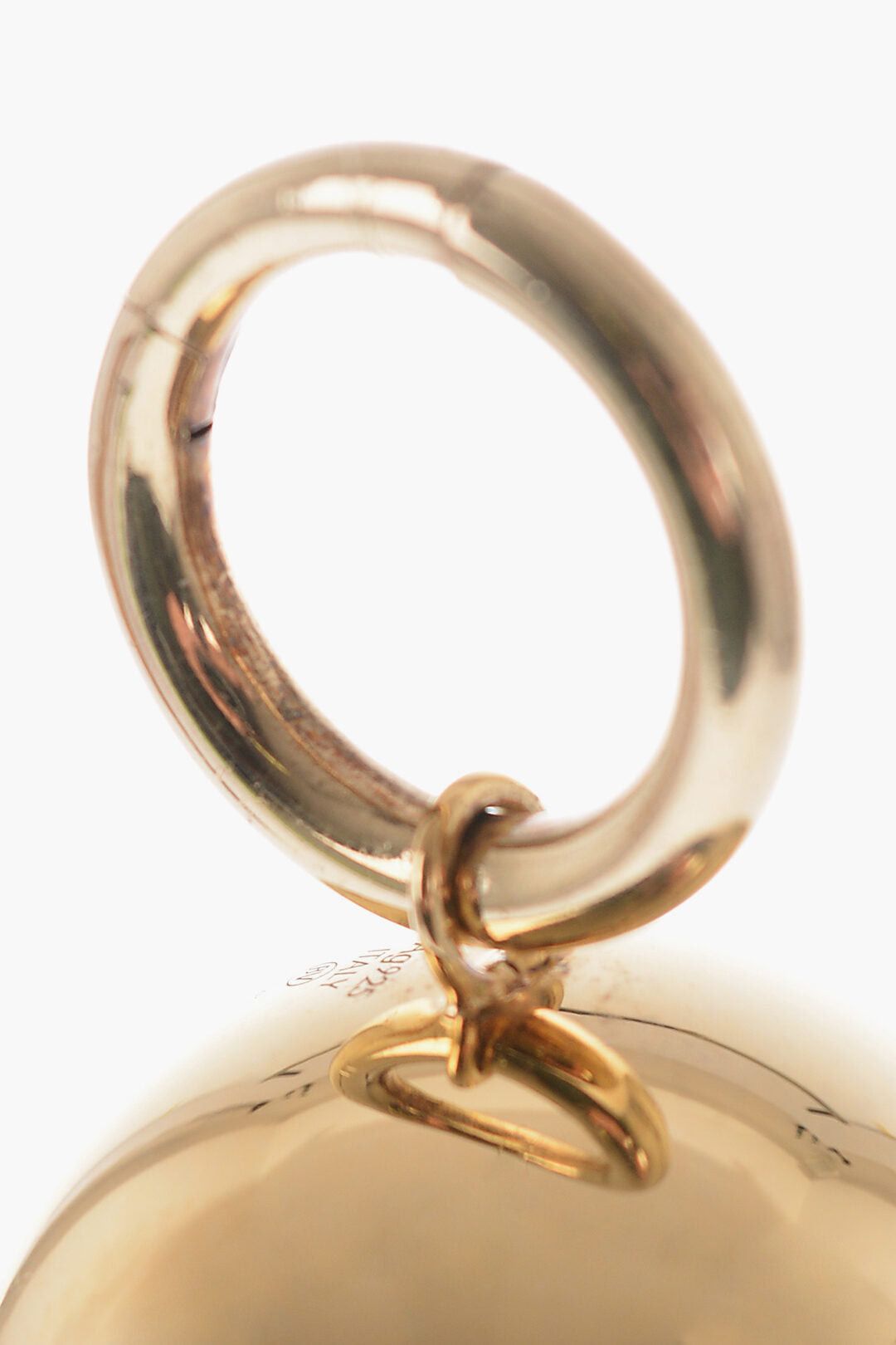 Bottega Veneta Silver Spherical Pendant for Necklace Size ONE SIZE - 2 Thumbnail