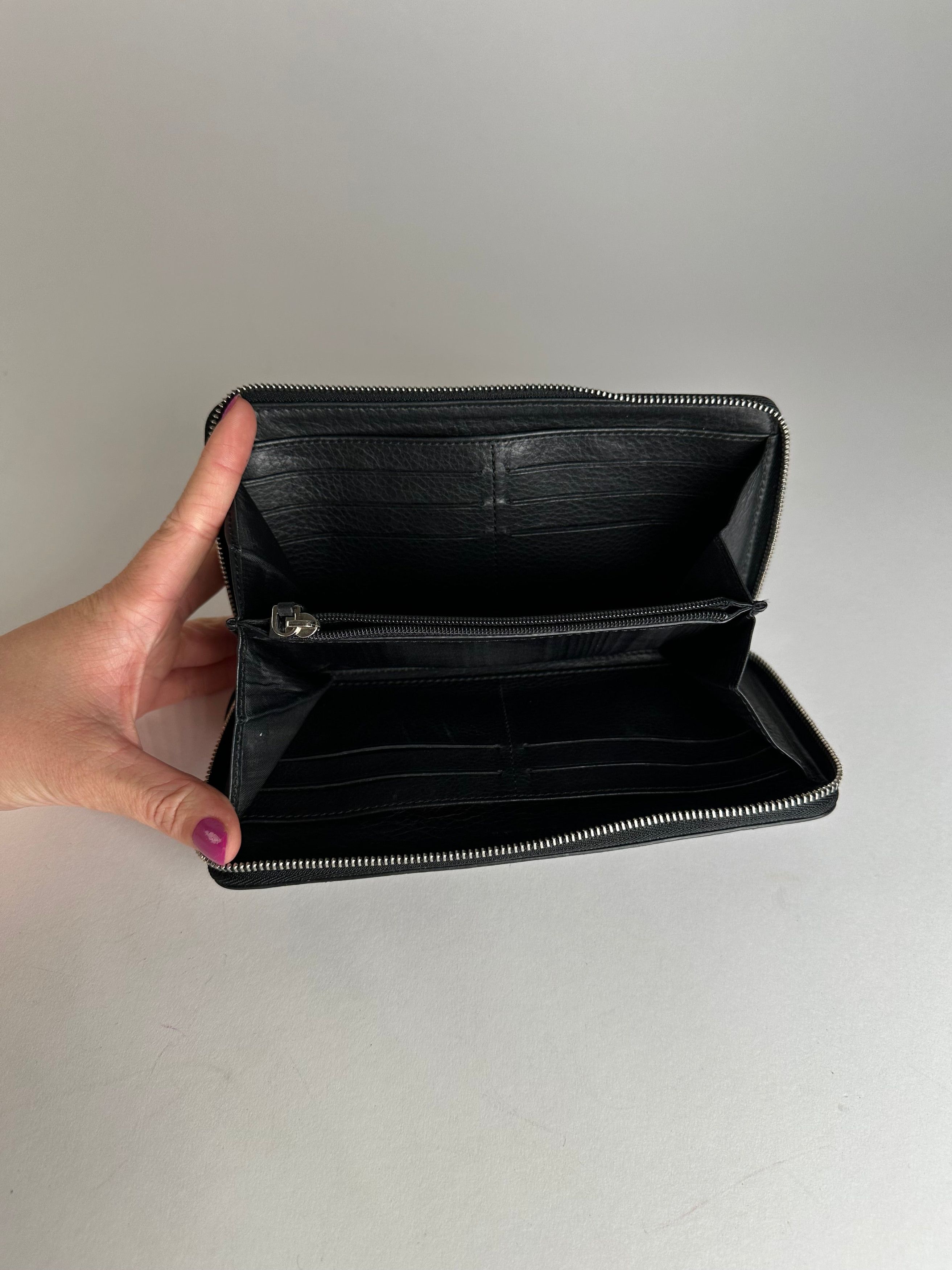 Celine Vintage Paris Locked Long Zippy Wallet Bronze Size ONE SIZE - 5 Thumbnail