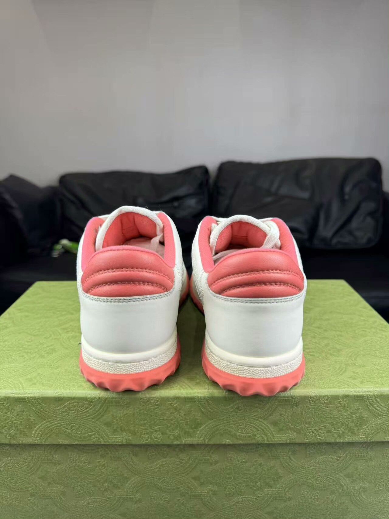 Gucci Gucci Pink Lowtop Sneakers us_5 Women Size US 5 / IT 35 - 3 Thumbnail