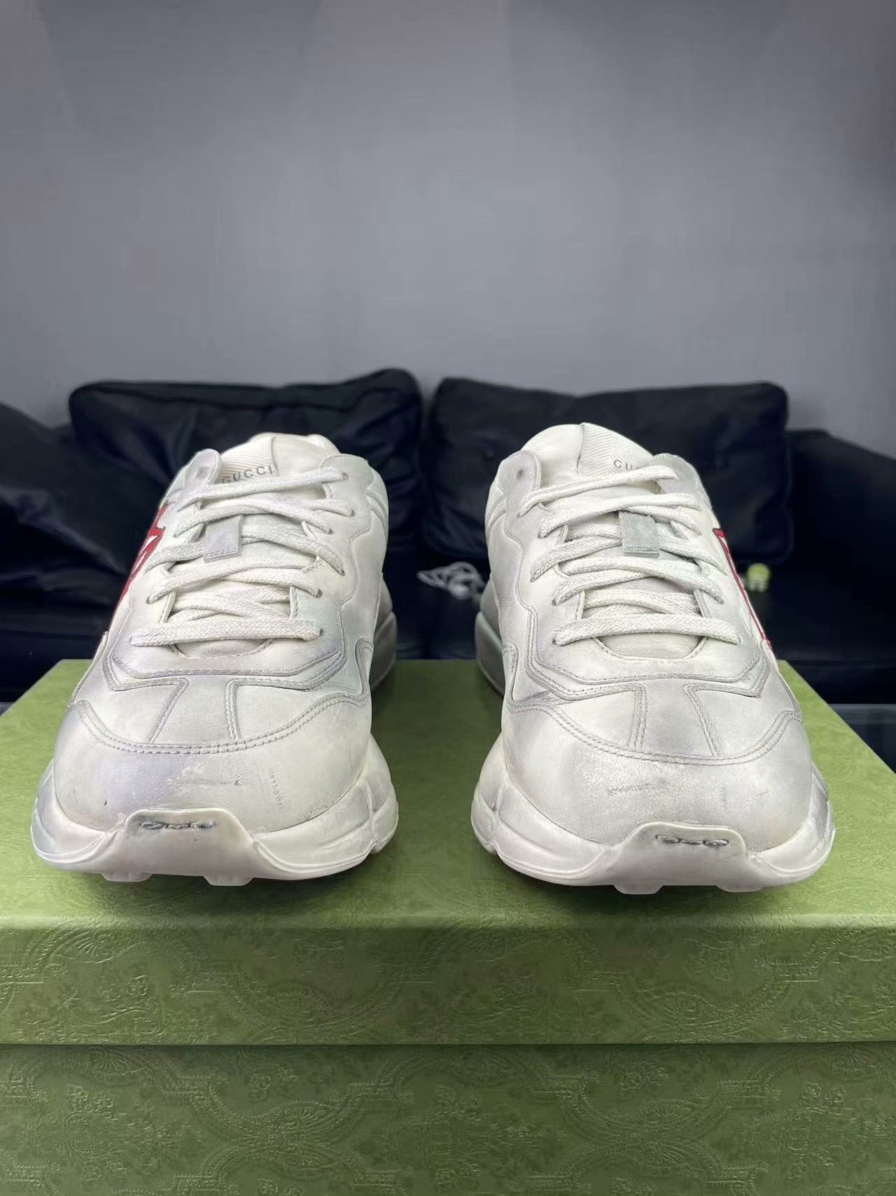 Gucci Gucci Printed Lowtop Sneakers 7 Men Size US 7 / EU 40 - 2 Thumbnail