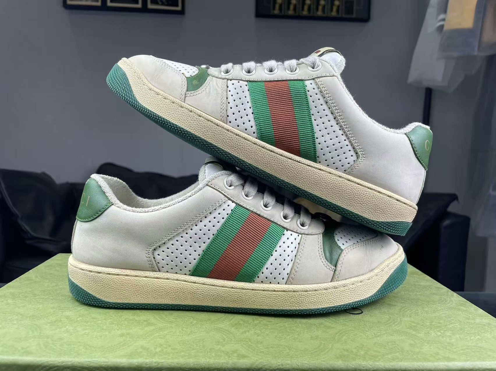 Gucci Gucci Lowtop Sneakers us_6-5 Women Size US 6.5 / IT 36.5 - 6 Thumbnail