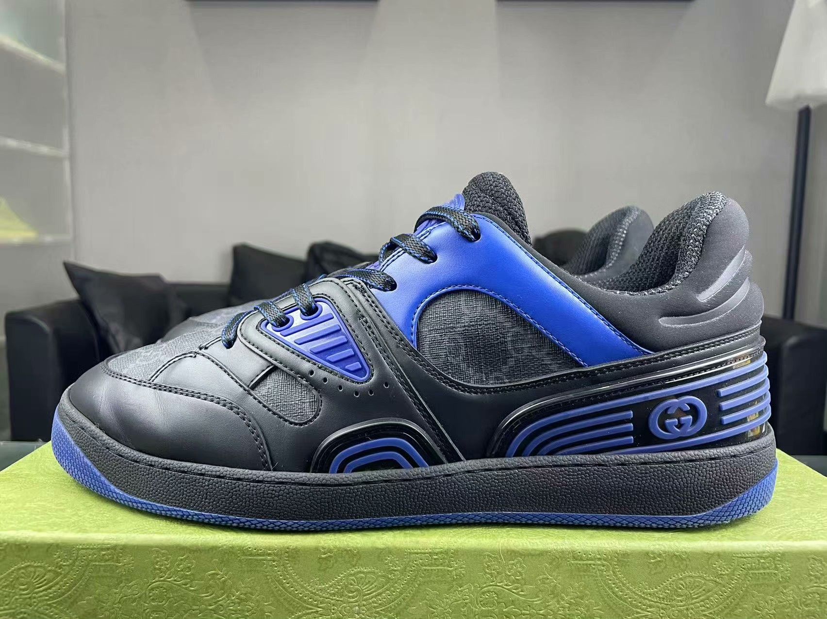 Gucci Gucci Black Lowtop Sneakers 10 Men Size US 10 / EU 43 - 7 Thumbnail