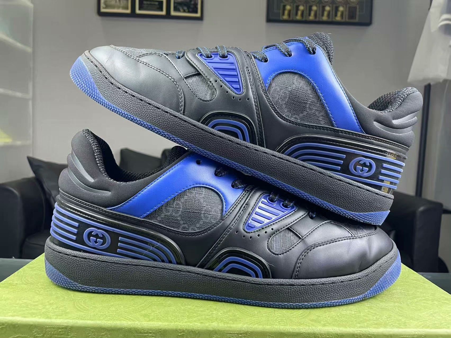 Gucci Gucci Black Lowtop Sneakers 10 Men Size US 10 / EU 43 - 6 Thumbnail