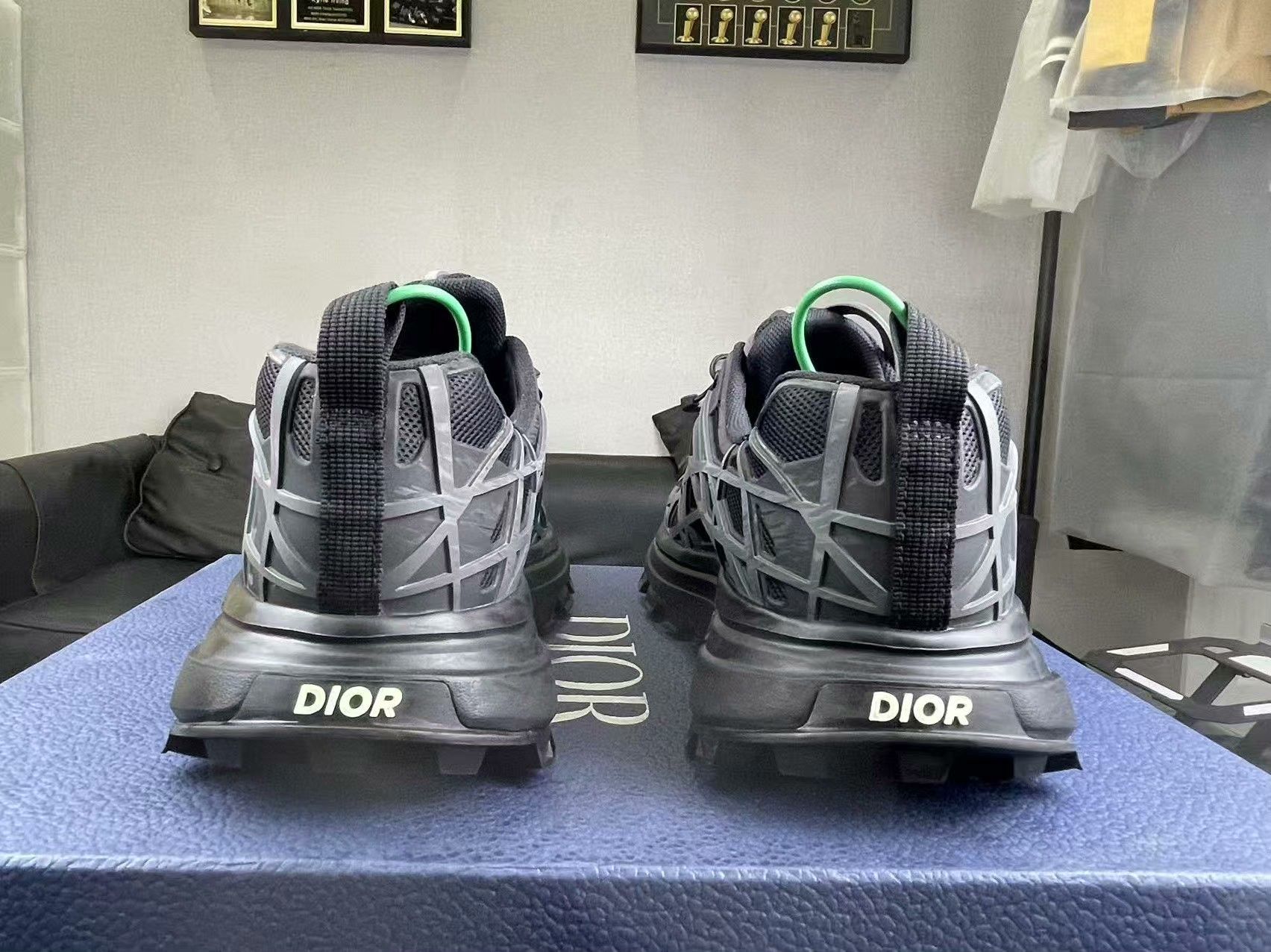 Dior Dior Black Lowtop Sneakers 9 Men Size US 9 / EU 42 - 3 Thumbnail