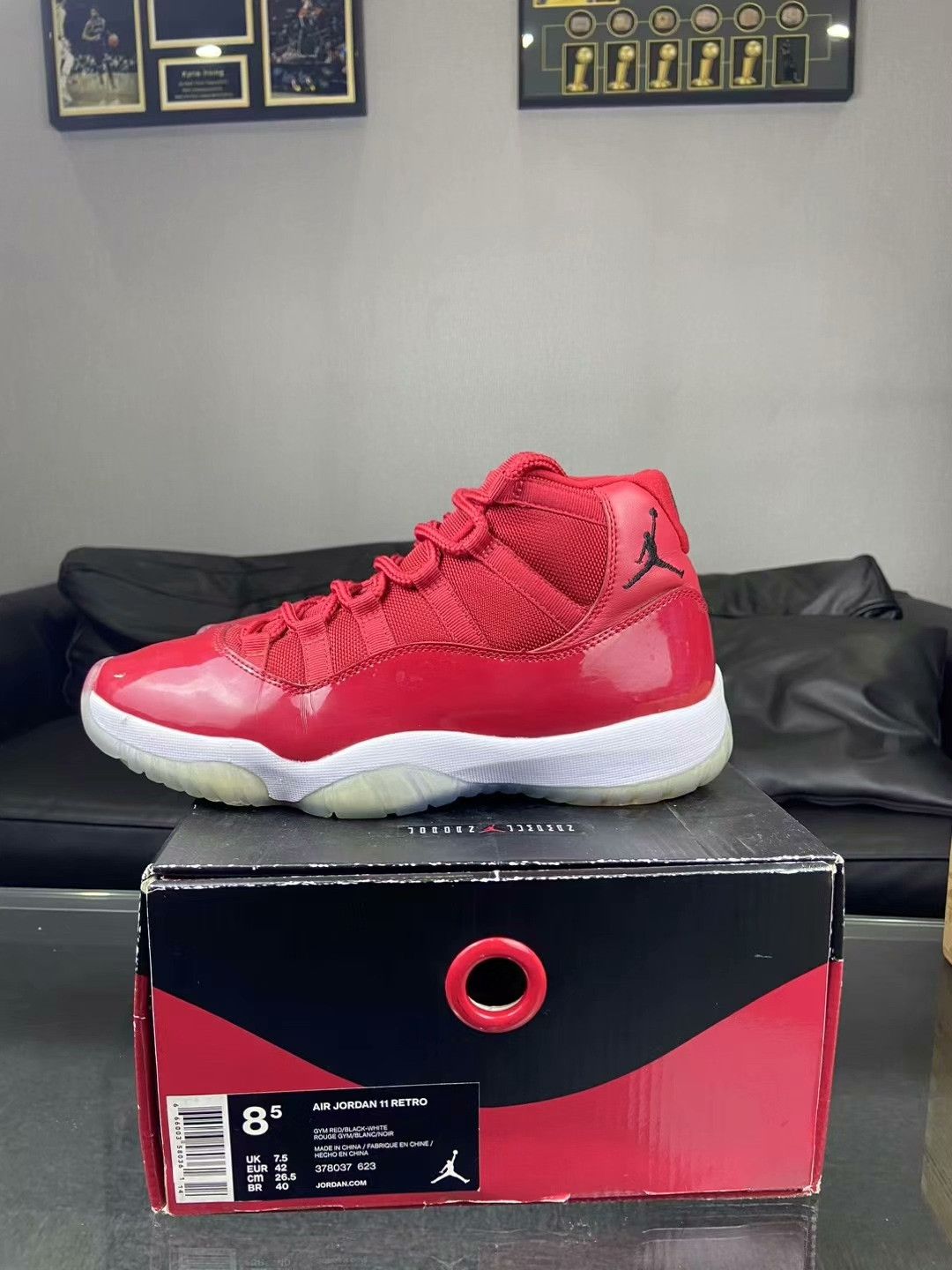 Nike Nike Red Lowtop Sneakers 9 Men Size US 9 / EU 42 - 8 Thumbnail