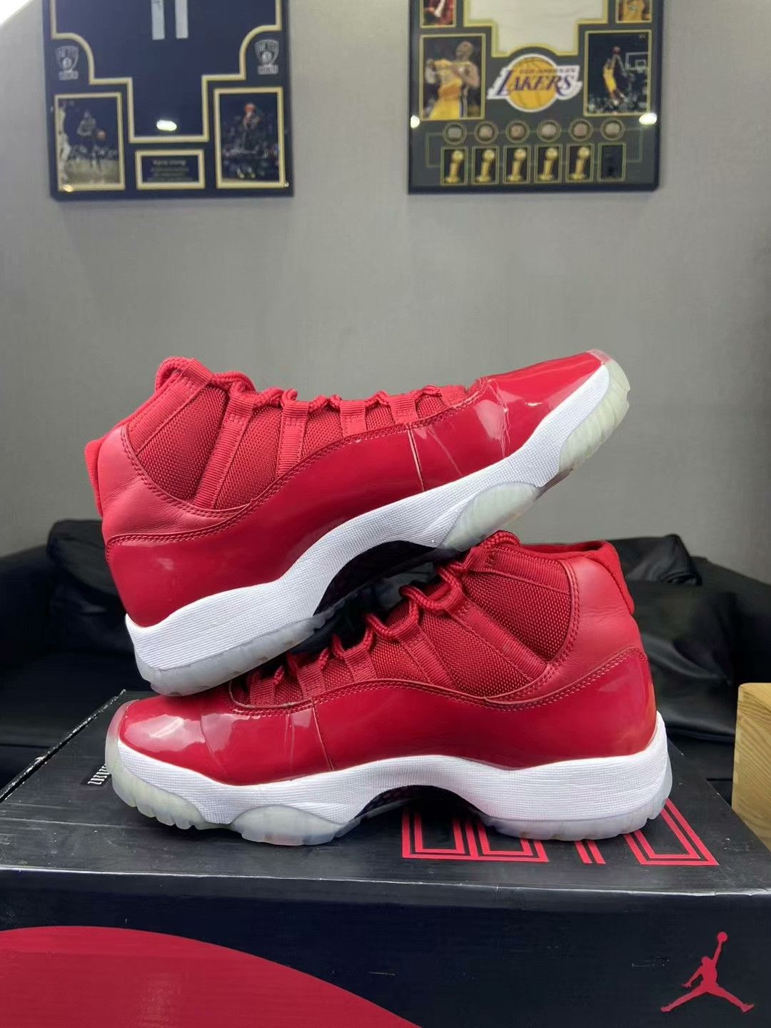 Nike Nike Red Lowtop Sneakers 9 Men Size US 9 / EU 42 - 6 Thumbnail