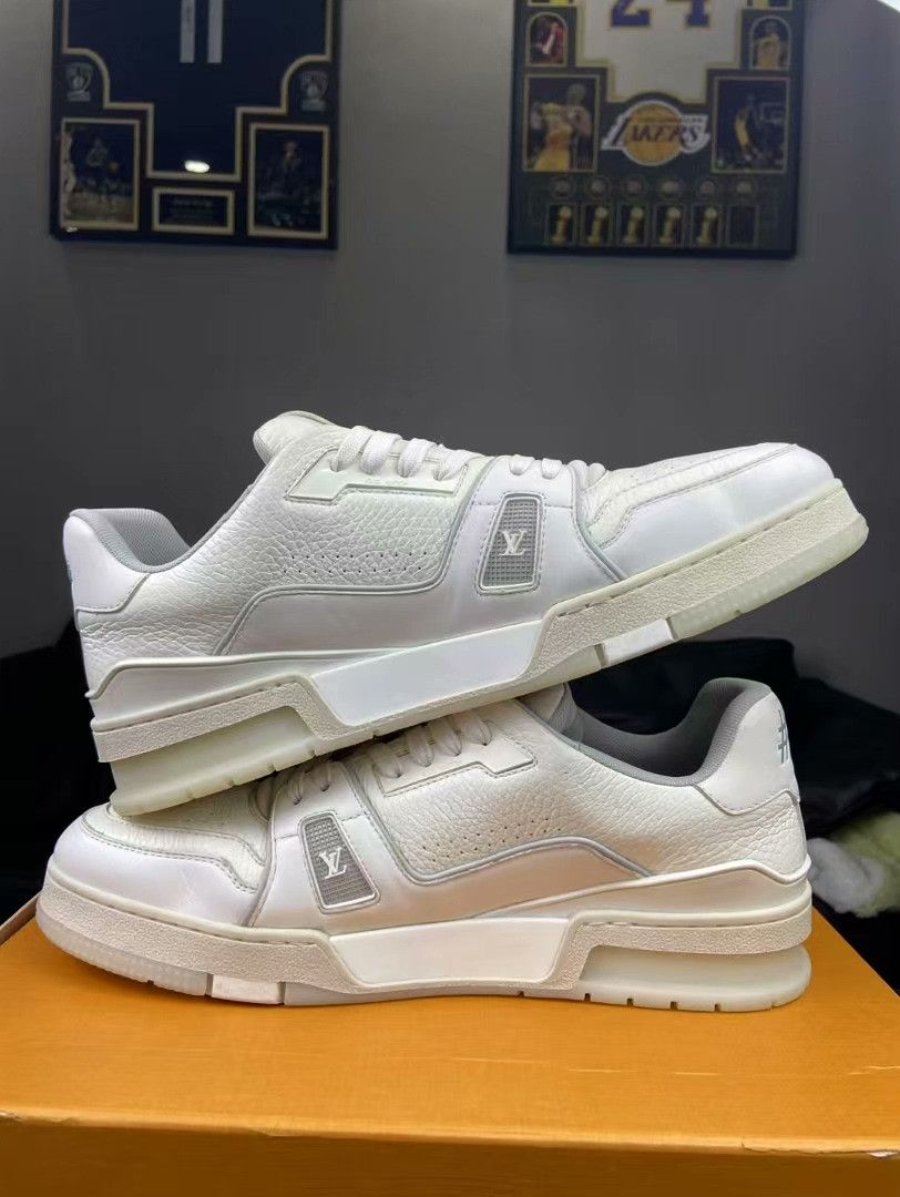 Louis Vuitton Louis Vuitton Training White Lowtop Sneakers 10 Men Size US 10 / EU 43 - 6 Thumbnail