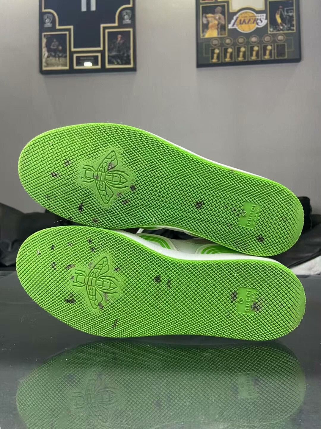 Gucci Gucci Green Lowtop Sneakers 8 Men Size US 8 / EU 41 - 5 Thumbnail