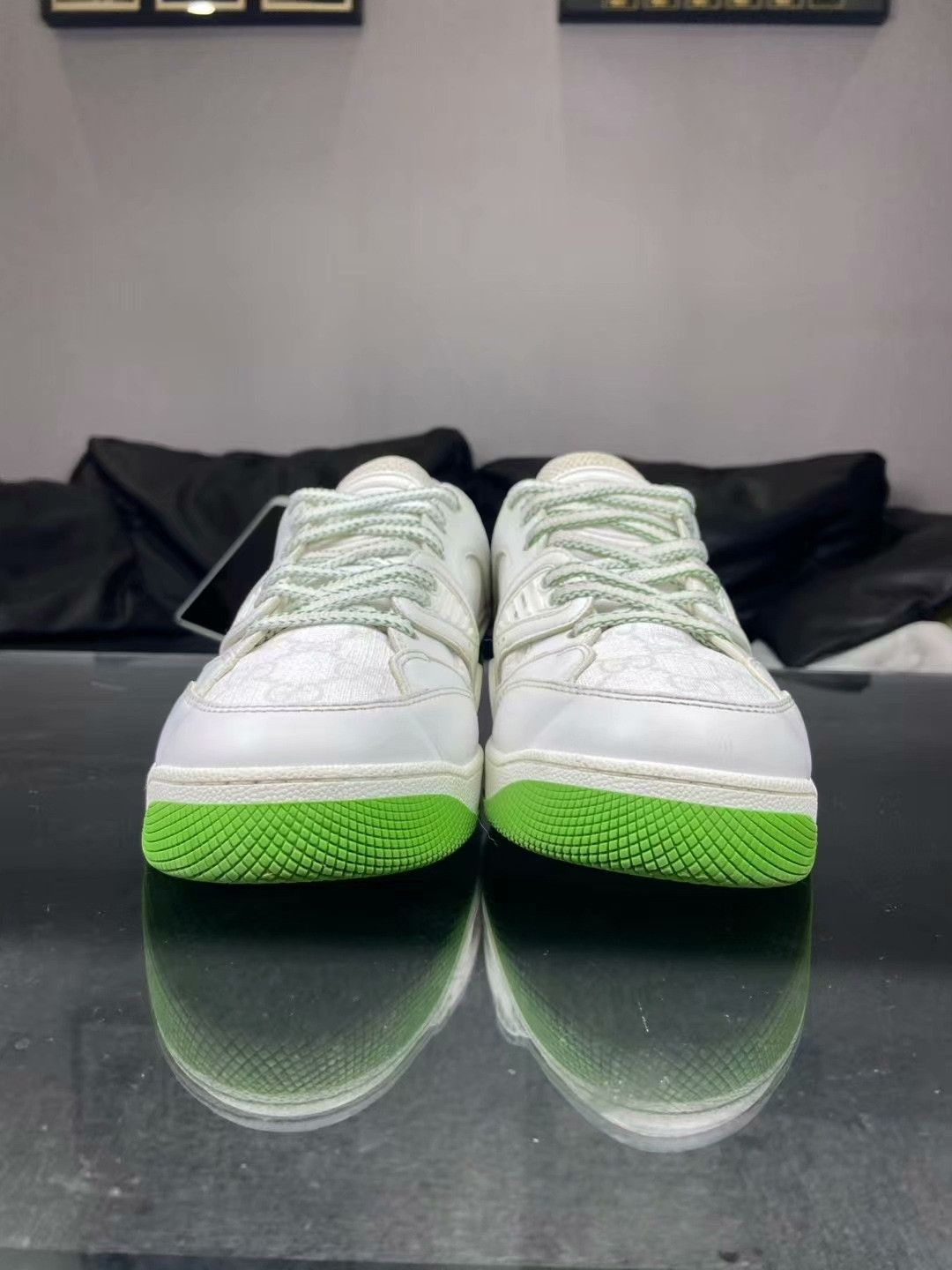 Gucci Gucci Green Lowtop Sneakers 8 Men Size US 8 / EU 41 - 2 Thumbnail
