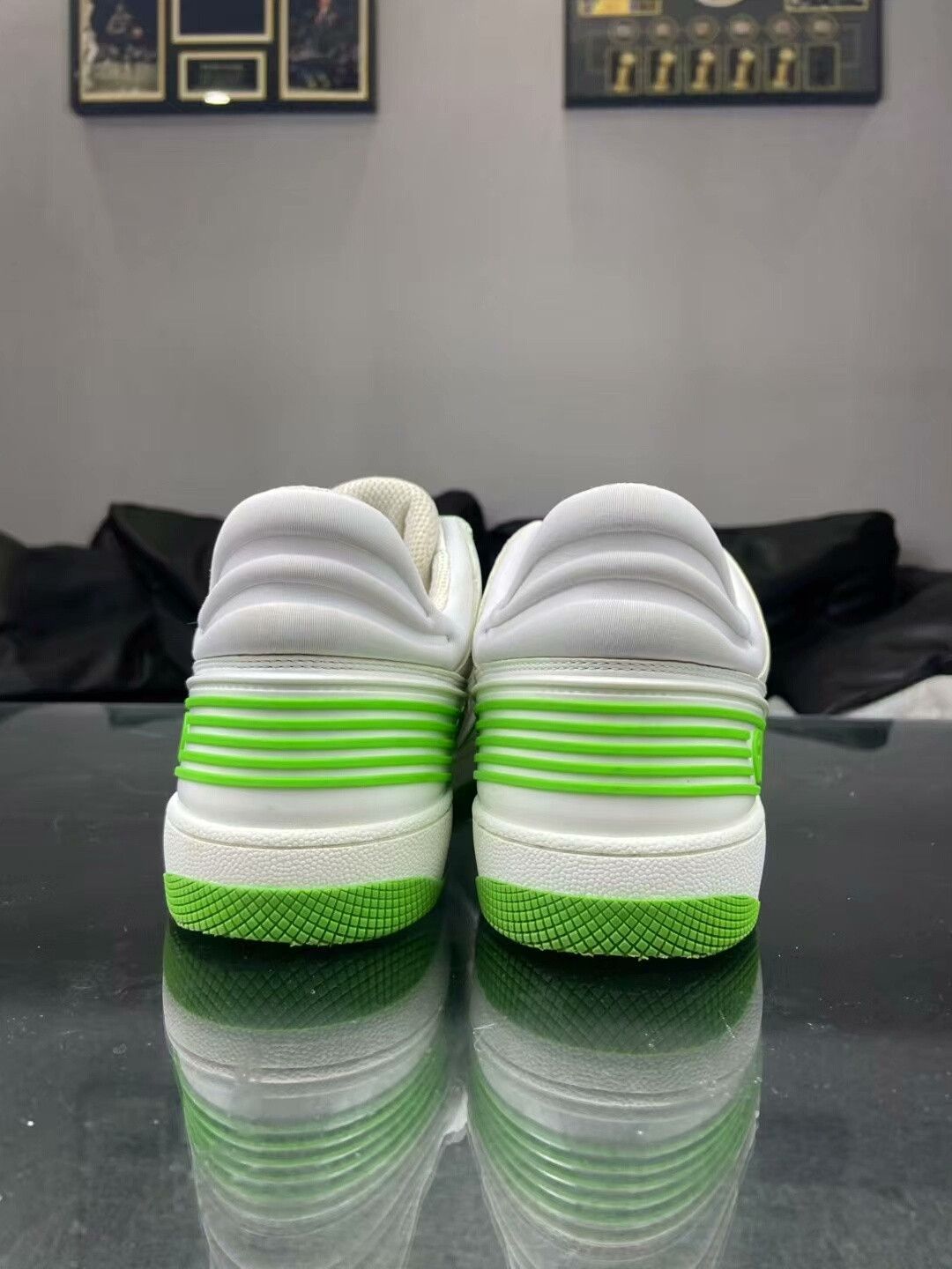 Gucci Gucci Green Lowtop Sneakers 8 Men Size US 8 / EU 41 - 4 Thumbnail