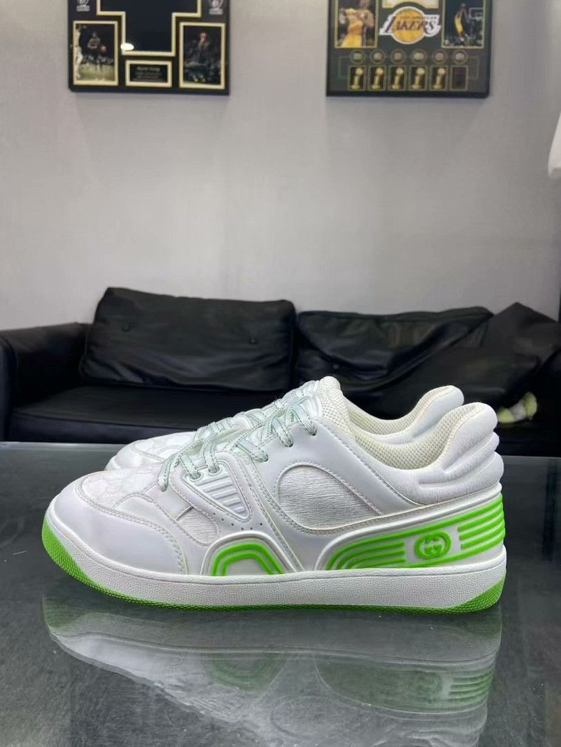 Gucci Gucci Green Lowtop Sneakers 9 Men Size US 9 / EU 42 - 3 Thumbnail