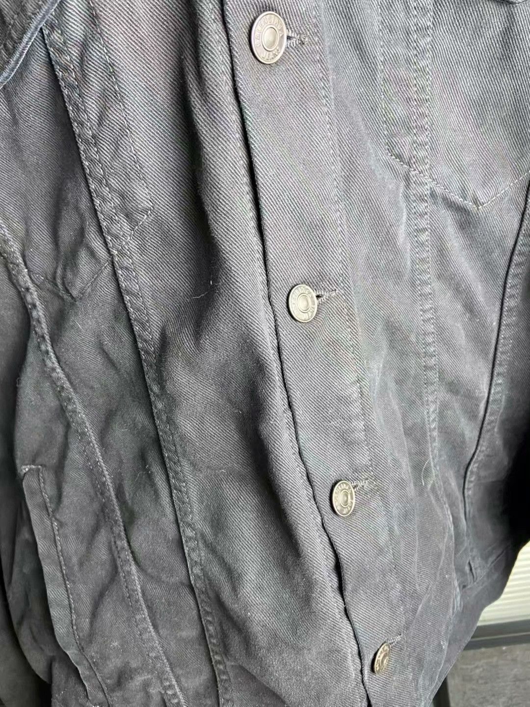 Balenciaga Balenciaga Denim Black Light Jacket m Men Size US M / EU 48-50 / 2 - 4 Thumbnail