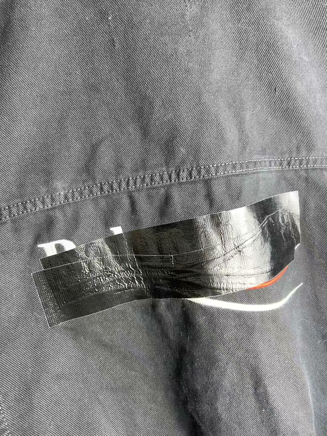 Balenciaga Balenciaga Denim Black Light Jacket m Men Size US M / EU 48-50 / 2 - 3 Thumbnail