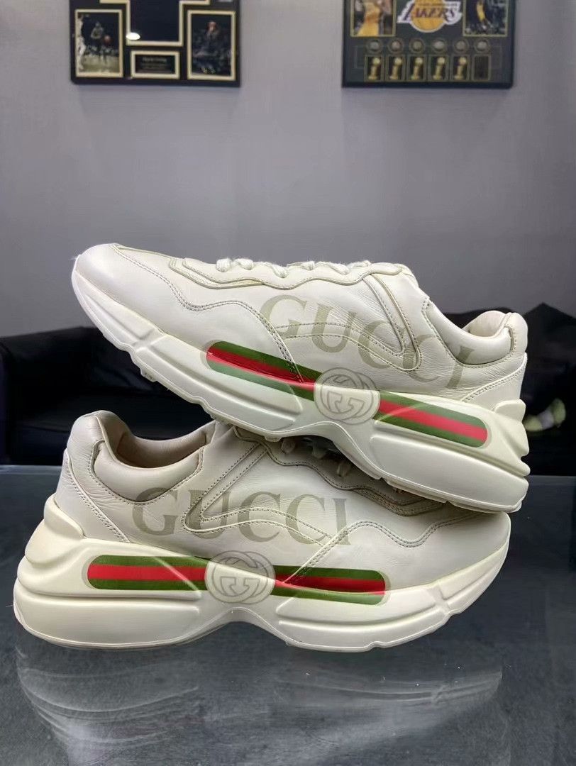 Gucci Gucci Printed Lowtop Sneakers 9 Men Size US 9 / EU 42 - 7 Thumbnail