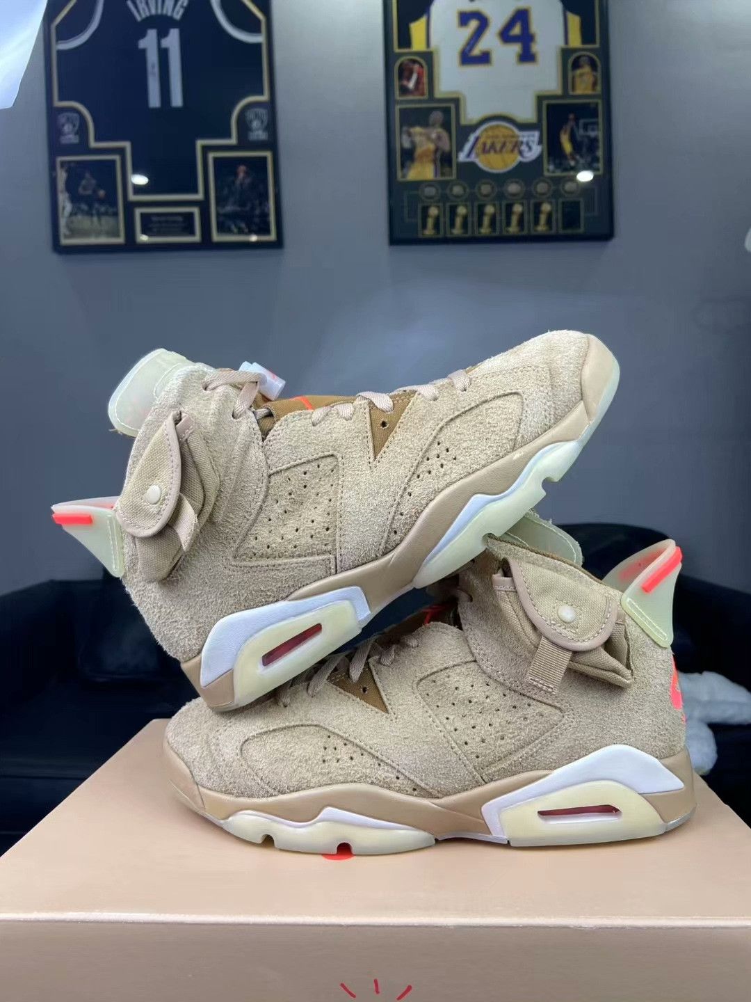 Nike Nike Beige Lowtop Sneakers 8.5 Men Size US 8.5 / EU 41-42 - 8 Thumbnail