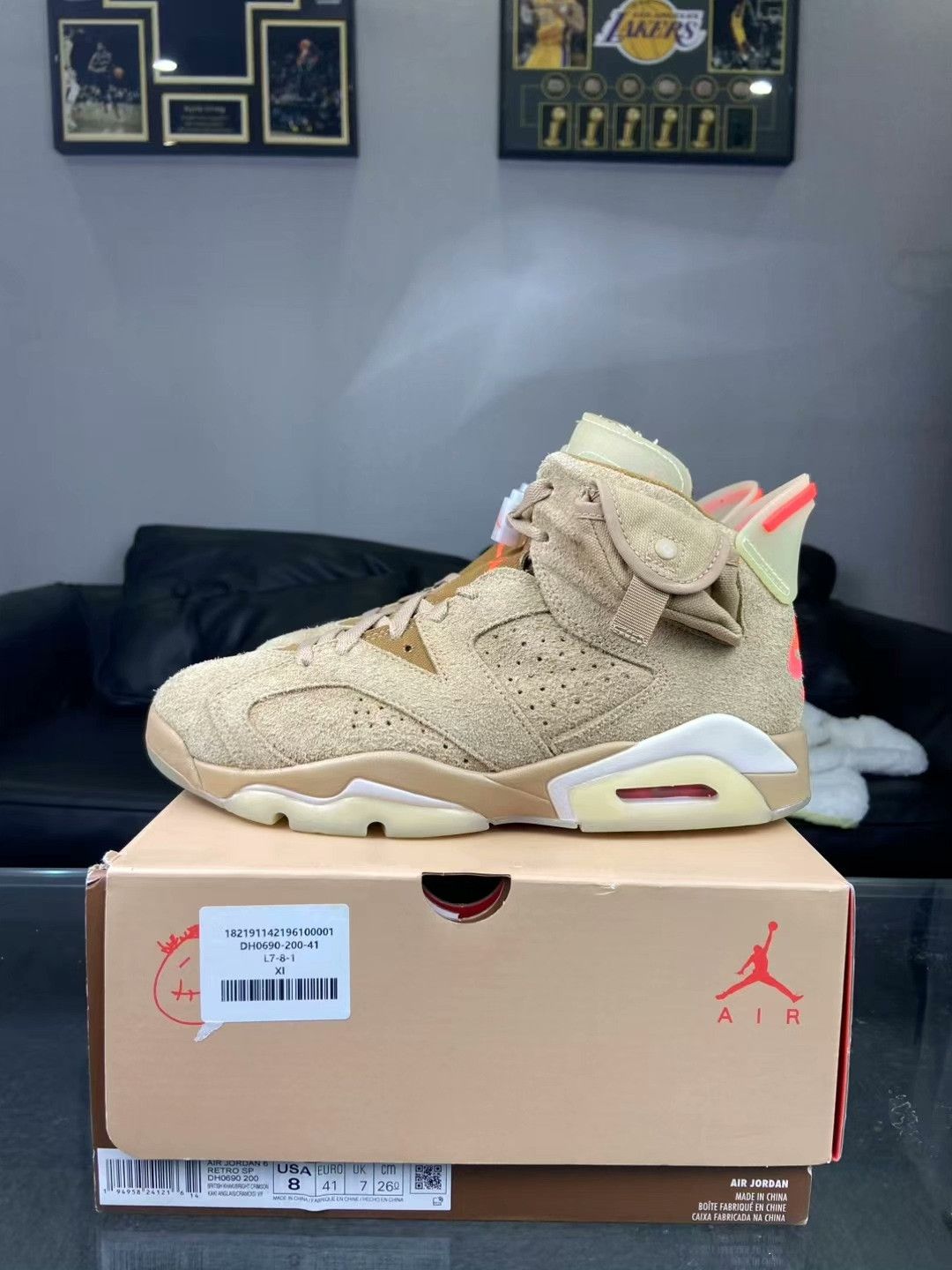 Nike Nike Beige Lowtop Sneakers 8.5 Men Size US 8.5 / EU 41-42 - 9 Thumbnail