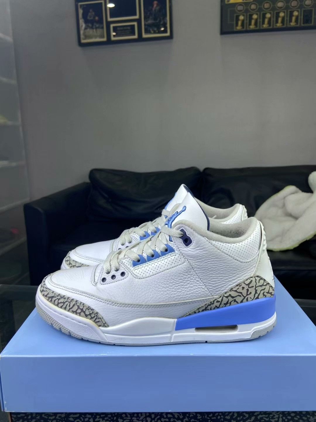 Nike Nike Blue Lowtop Sneakers 9.5 Men Size US 9.5 / EU 42-43 - 3 Thumbnail
