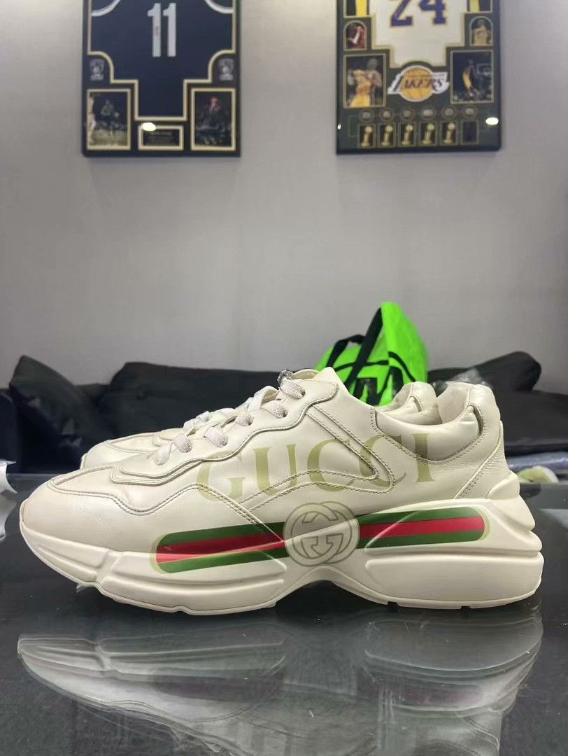 Gucci Gucci Printed Lowtop Sneakers 10 Men Size US 10 / EU 43 - 3 Thumbnail