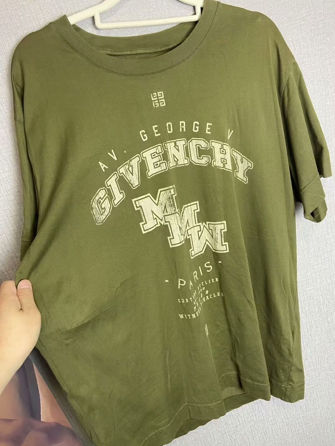 Givenchy Givenchy Green T-Shirt m Men Size US M / EU 48-50 / 2 - 5 Thumbnail
