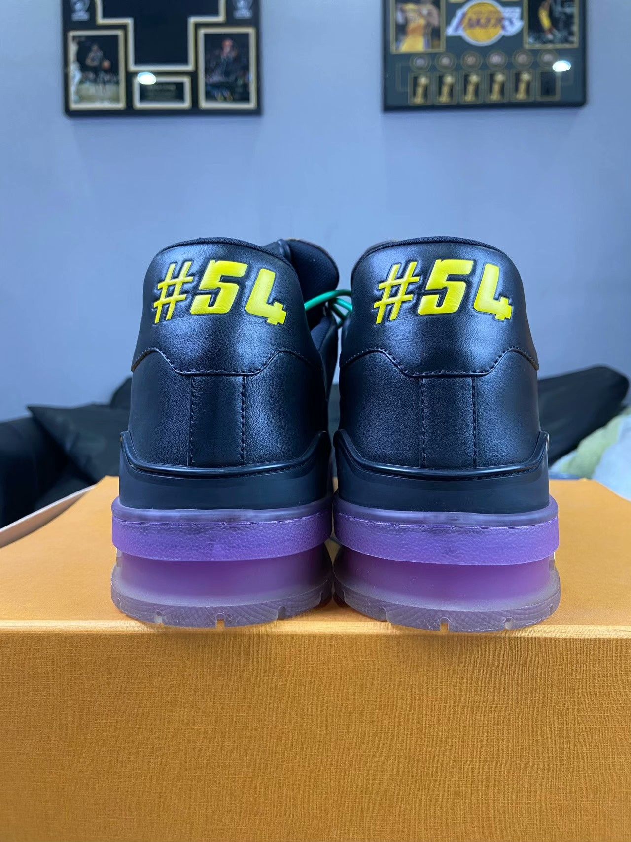 Louis Vuitton Louis Vuitton Training Purple Lowtop Sneakers 10 Men Size US 10 / EU 43 - 3 Thumbnail