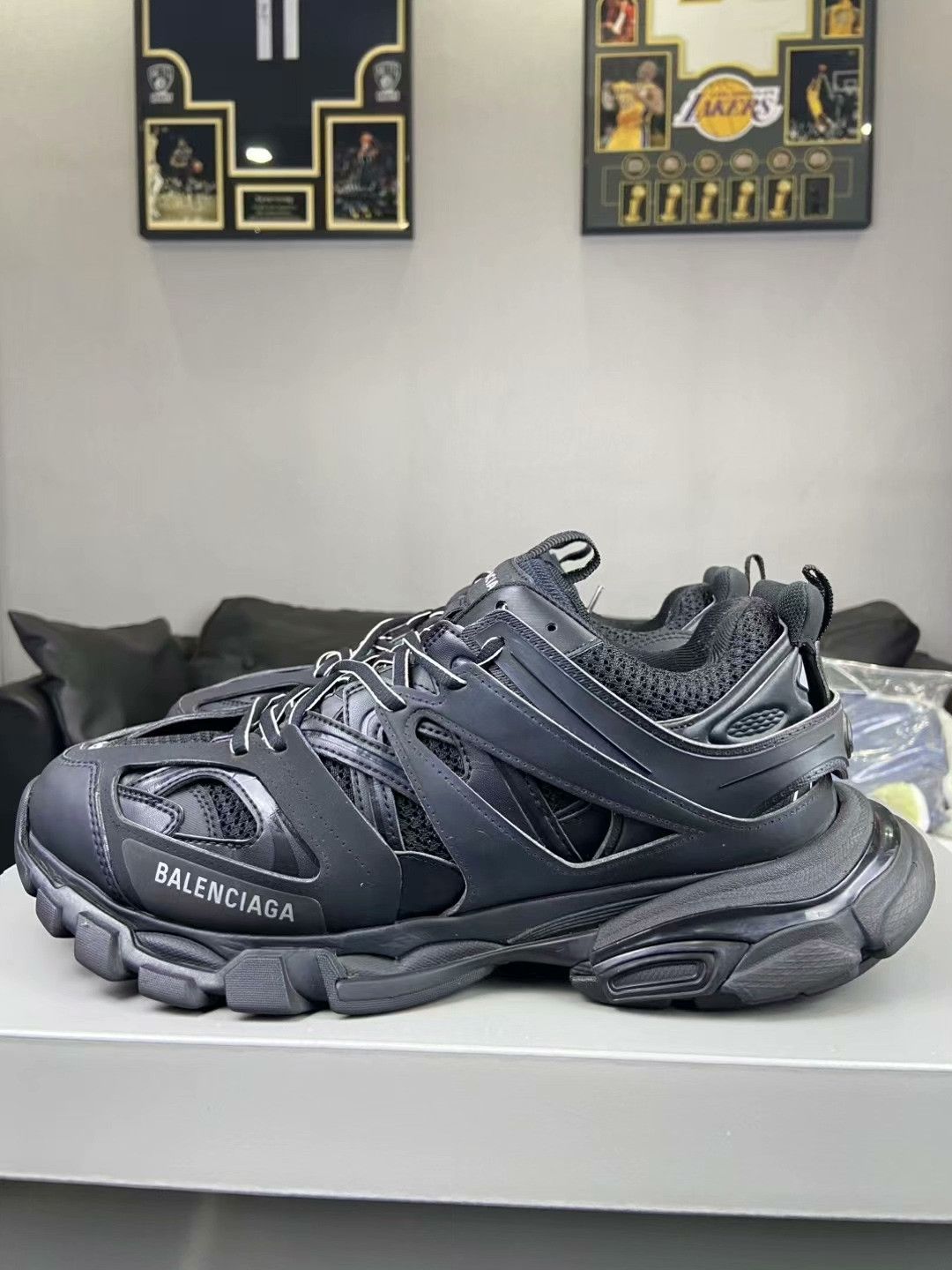 Balenciaga Balenciaga Black Lowtop Sneakers 10 Men Size US 10 / EU 43 - 3 Thumbnail