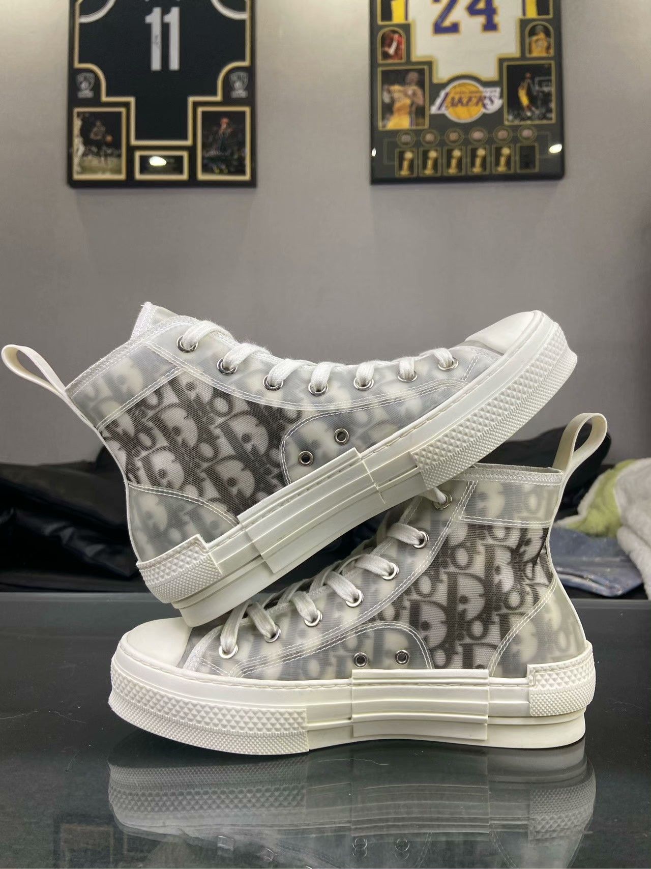 Dior Dior Hitop Sneakers us_6 Women Size US 6 / IT 36 - 7 Thumbnail