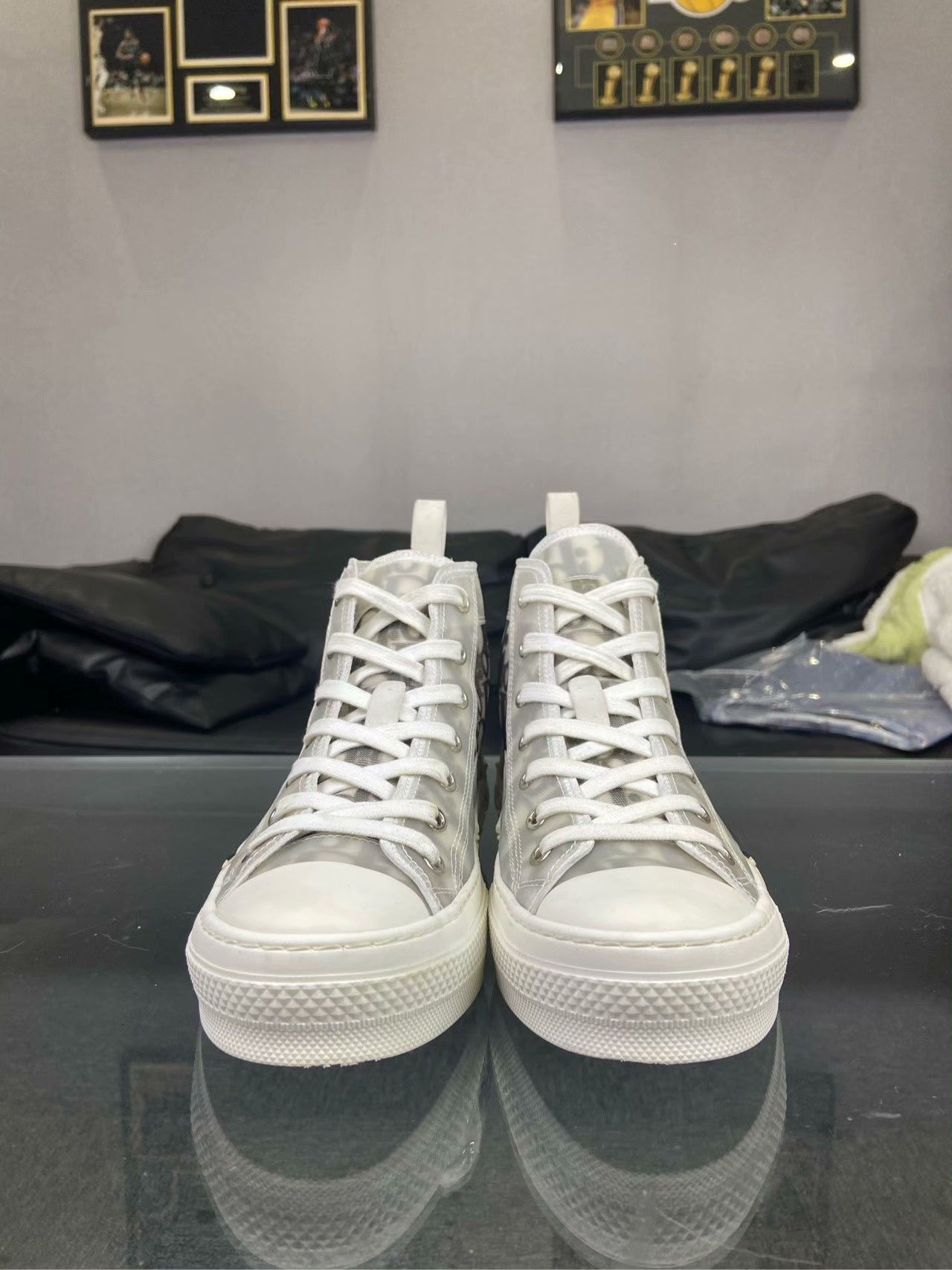 Dior Dior Hitop Sneakers us_6 Women Size US 6 / IT 36 - 2 Thumbnail