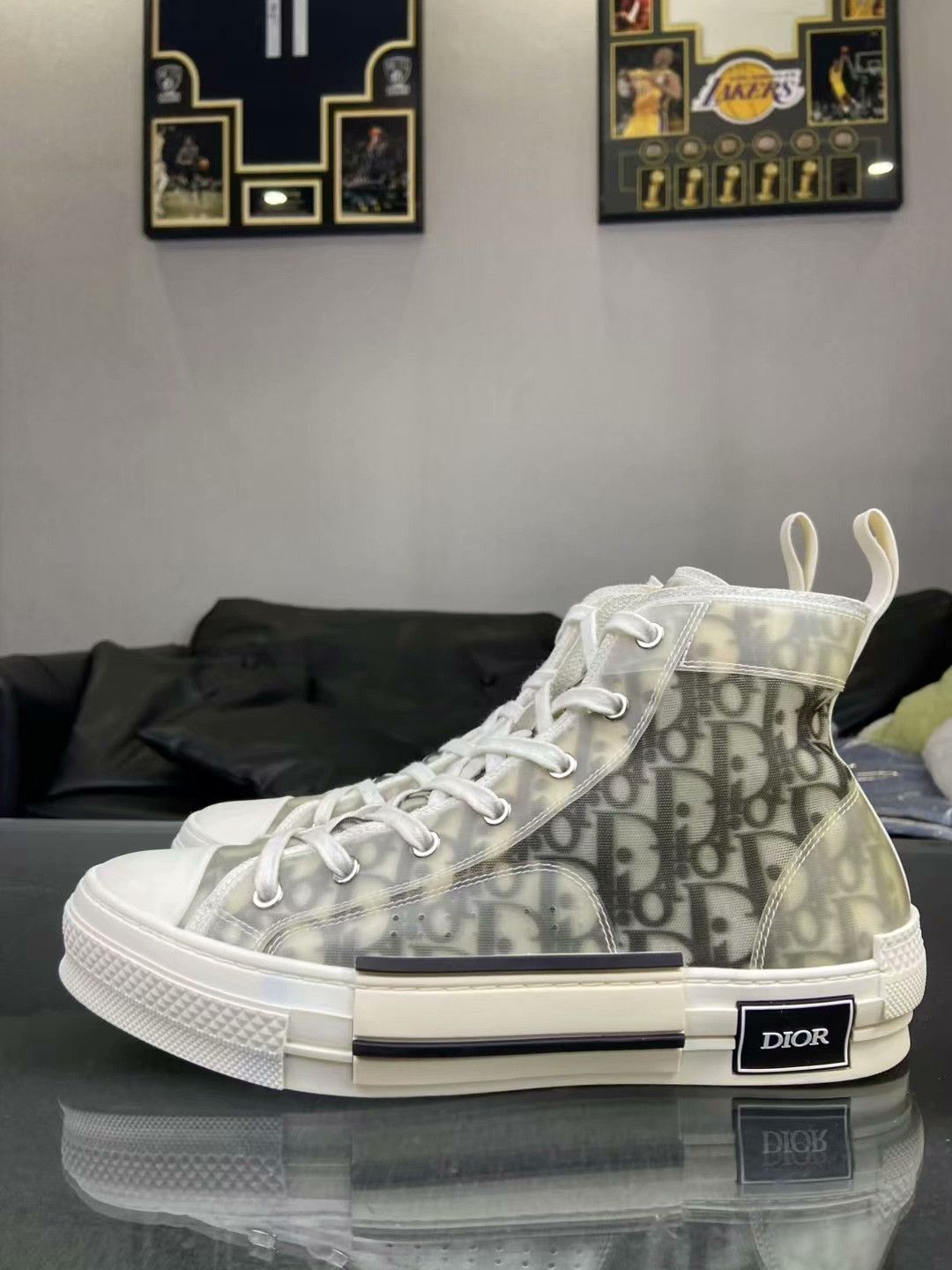 Dior Dior Hitop Sneakers 8.5 Men Size US 8.5 / EU 41-42 - 3 Thumbnail