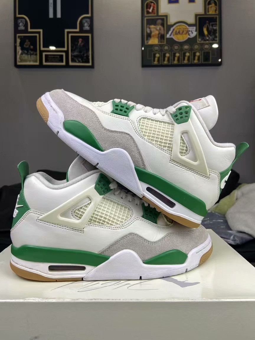 Nike Nike Green Lowtop Sneakers 8 Men Size US 8 / EU 41 - 7 Thumbnail