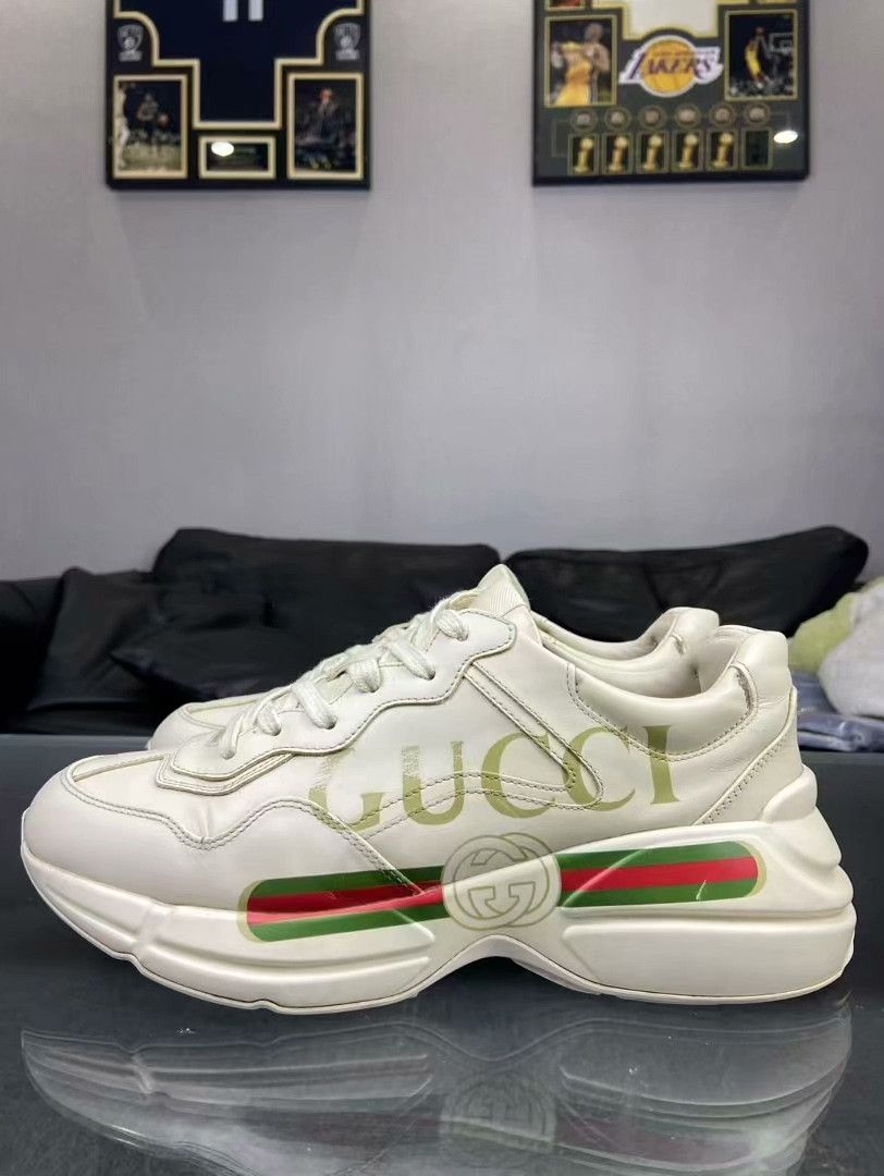 Gucci Gucci Printed Lowtop Sneakers 9 Men Size US 9 / EU 42 - 3 Thumbnail