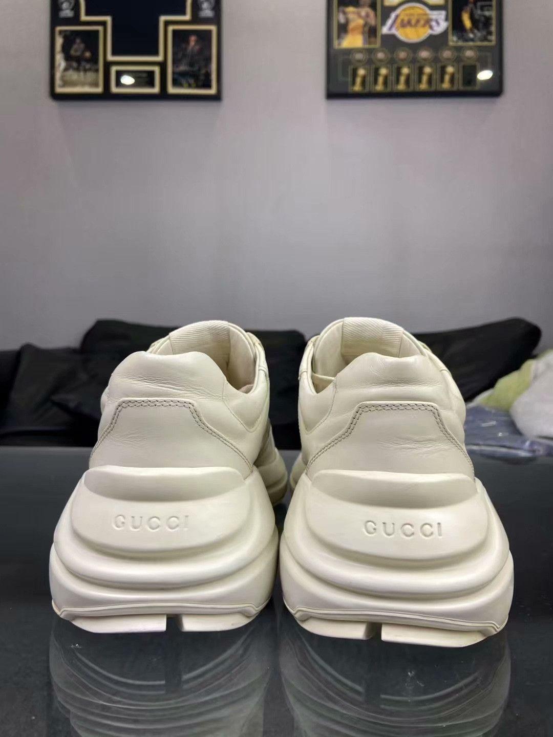 Gucci Gucci Printed Lowtop Sneakers 9 Men Size US 9 / EU 42 - 4 Thumbnail