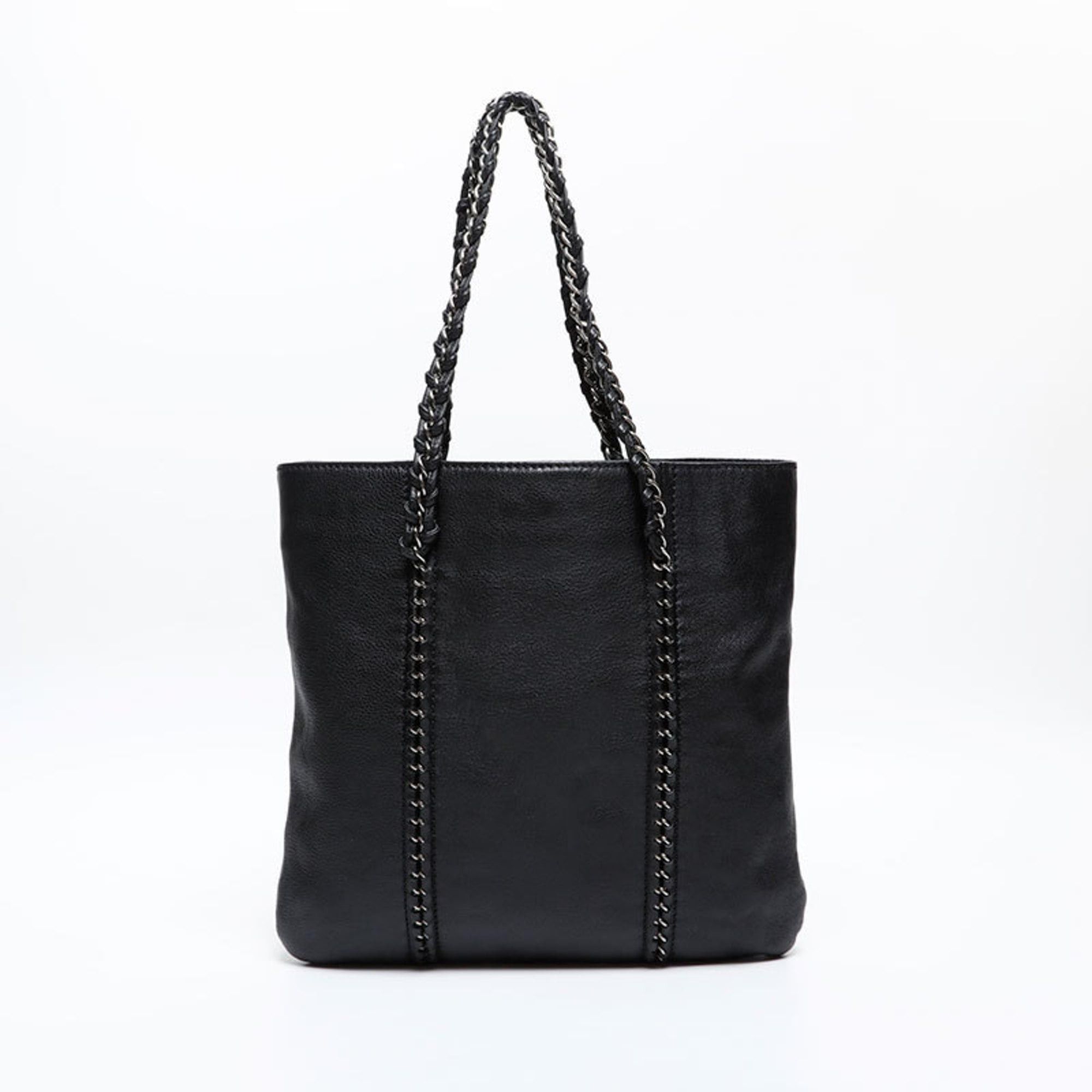 Chanel CHANEL Luxury Chain Tote Bag Black WS20302 Size ONE SIZE - 2 Thumbnail