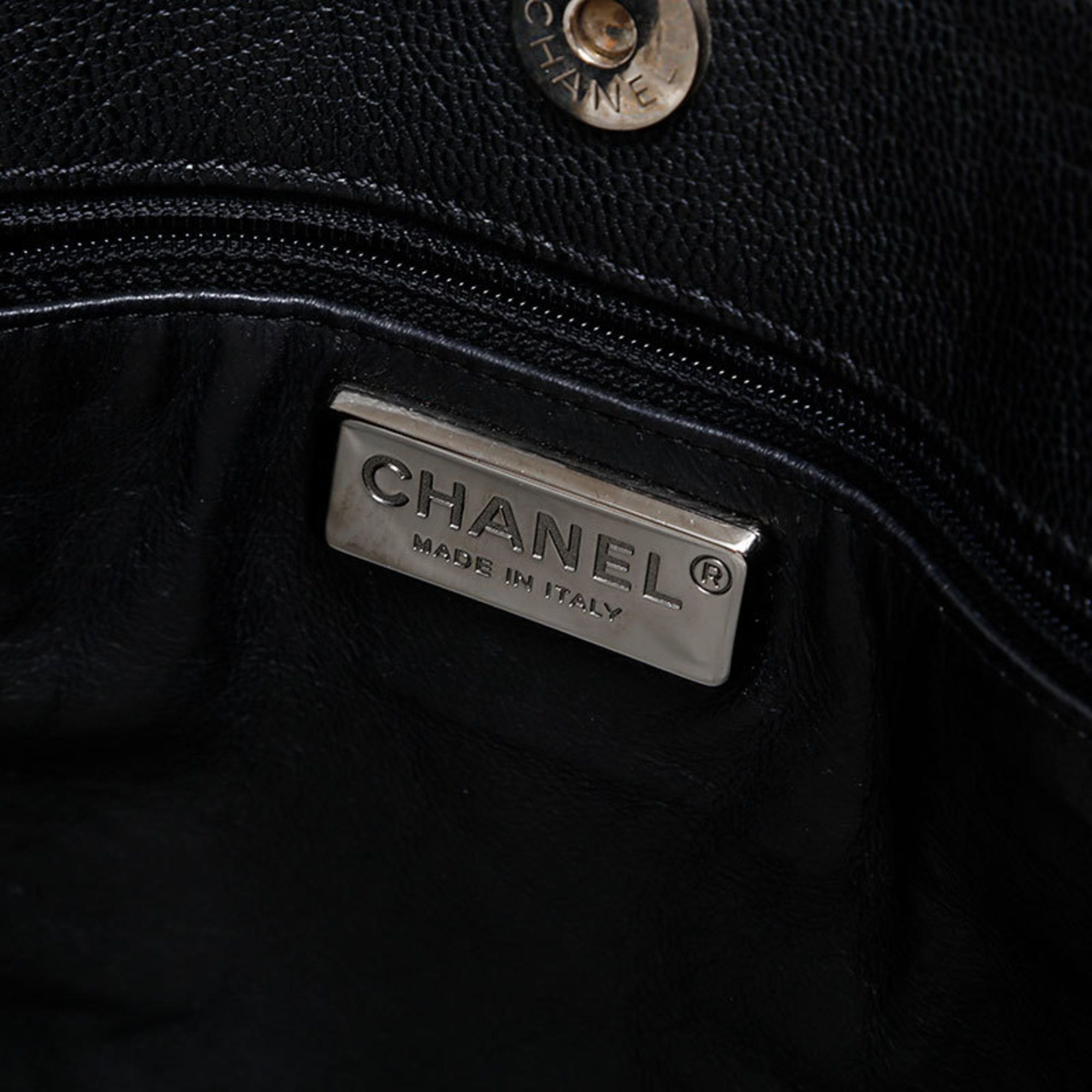 Chanel CHANEL Luxury Chain Tote Bag Black WS20302 Size ONE SIZE - 10 Thumbnail
