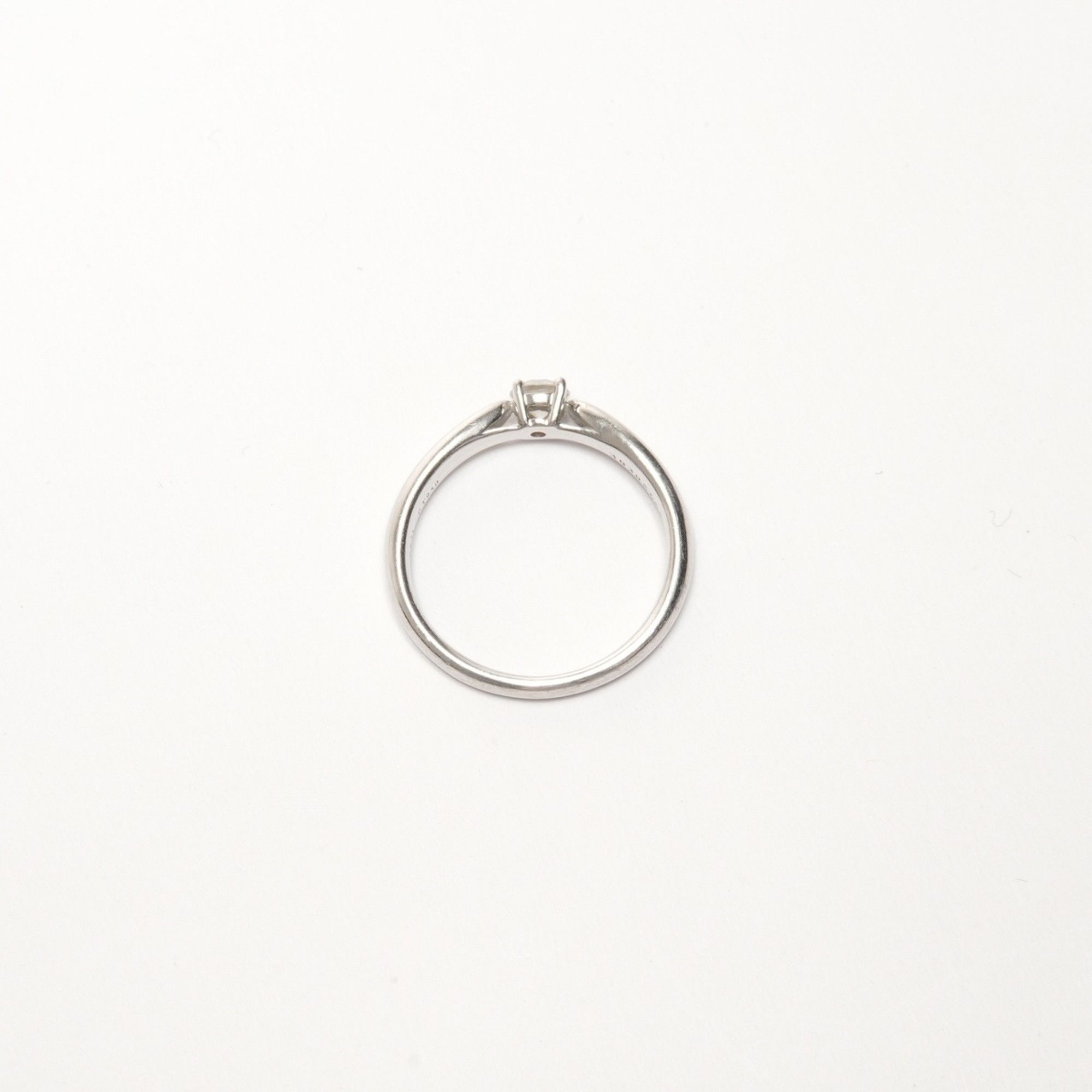 Tiffany & Co. Tiffany & Co. Lucida Diamond 0.21 Carat Platinum Pt950 JP#10 Ring, Silver, WS26194 Size ONE SIZE - 4 Thumbnail
