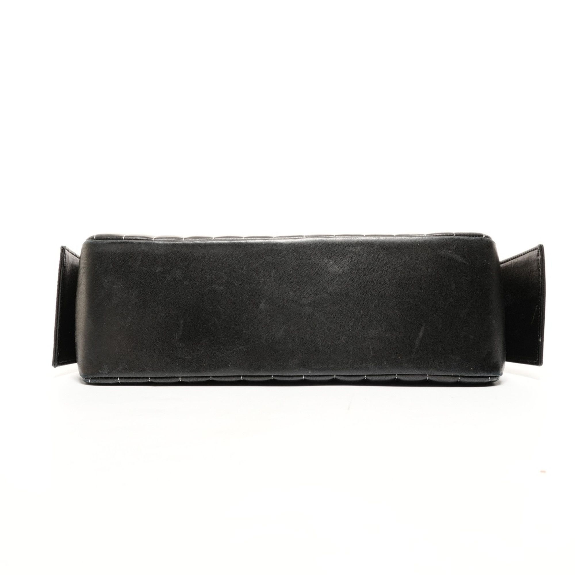 Chanel CHANEL Lambskin Shoulder Bag with Chain, Black, WS26125, Interior Rips and Damage Size ONE SIZE - 7 Thumbnail