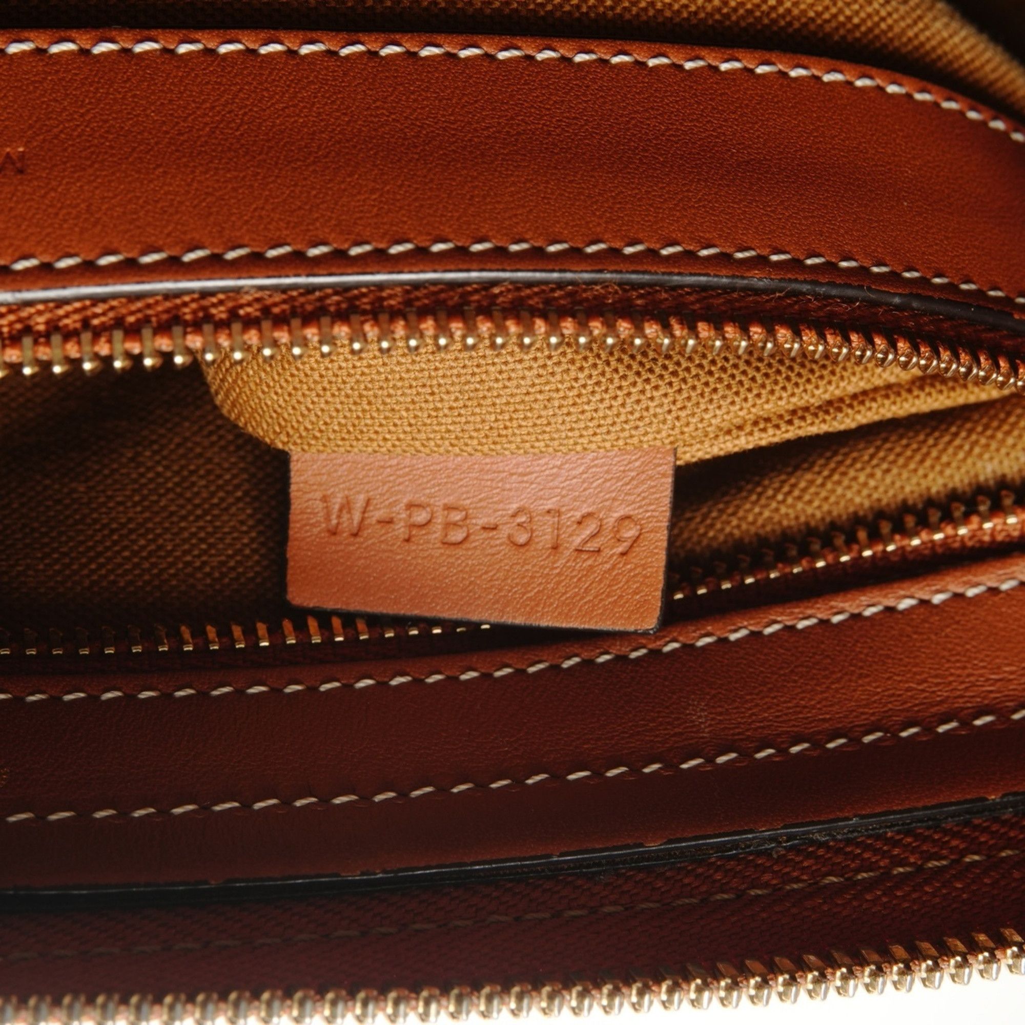 Celine Celine Macadam Trim-Off Logo Boston Bag, Brown, WS26730 Size ONE SIZE - 10 Thumbnail
