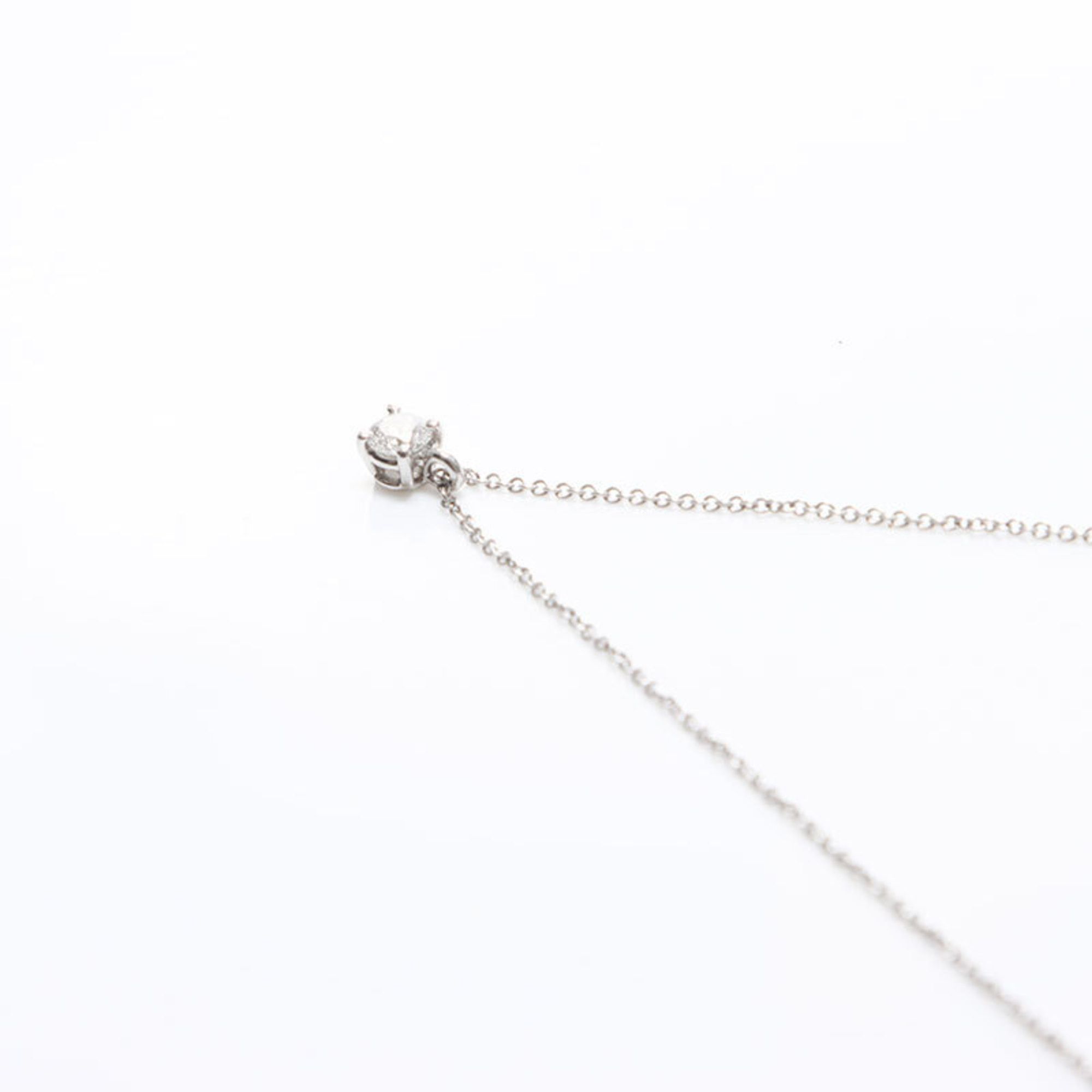 Tiffany & Co. Tiffany & Co. Pt950 and Diamond Necklace in Silver, WS10619 Size ONE SIZE - 4 Thumbnail