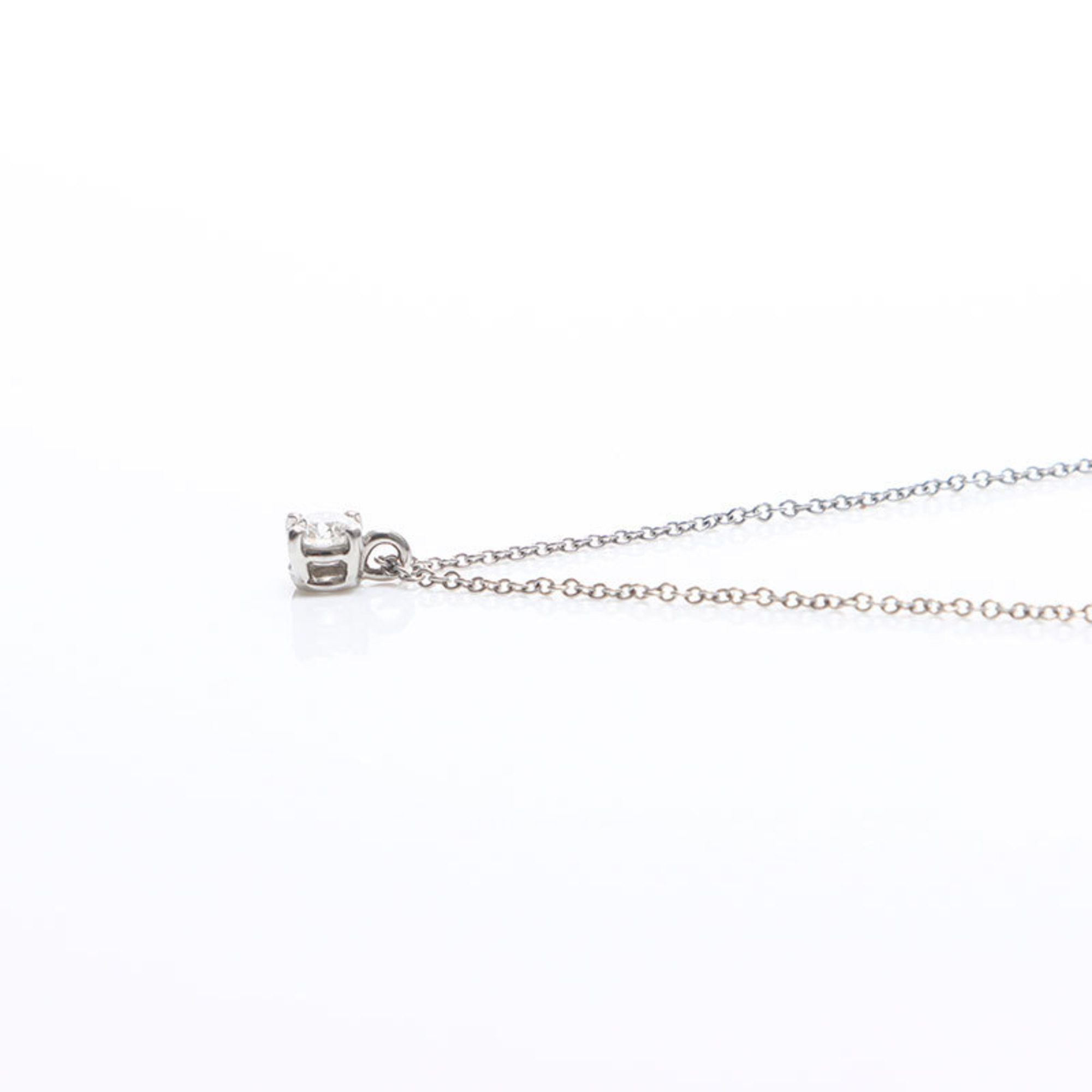Tiffany & Co. Tiffany & Co. Pt950 and Diamond Necklace in Silver, WS10619 Size ONE SIZE - 3 Thumbnail