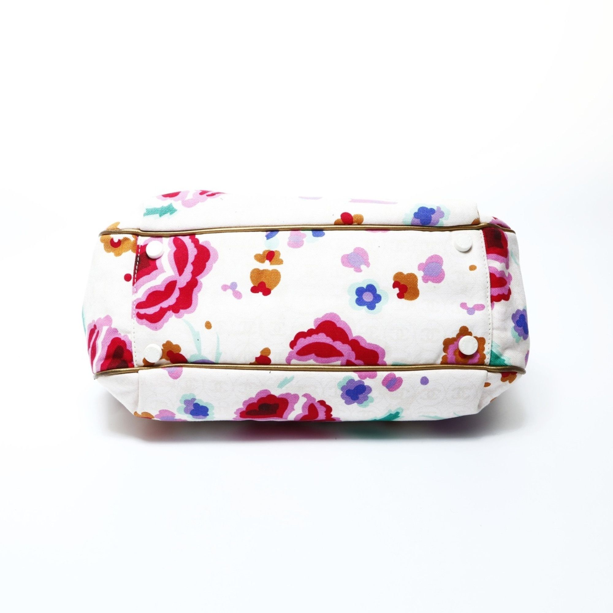 Chanel CHANEL Canvas Floral Tote Bag, Multicolor, WS24793 Size ONE SIZE - 8 Thumbnail