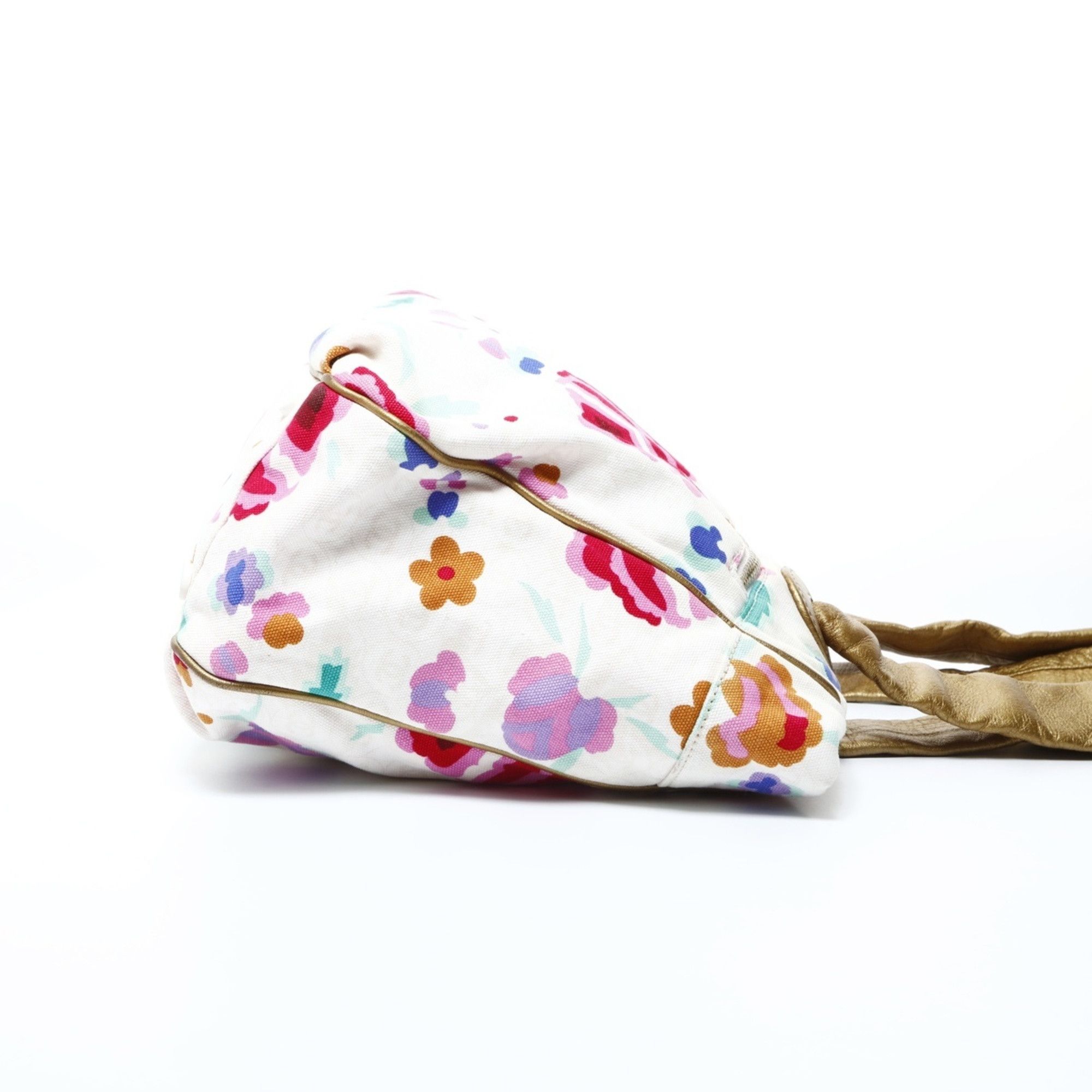 Chanel CHANEL Canvas Floral Tote Bag, Multicolor, WS24793 Size ONE SIZE - 5 Thumbnail