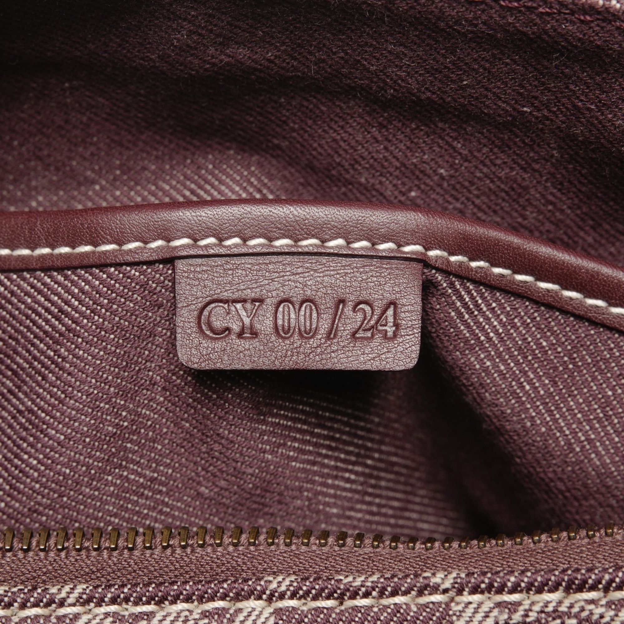 Celine Celine Macadam Canvas Hobo One-Shoulder Bag, Red, WS25278 Size ONE SIZE - 10 Thumbnail